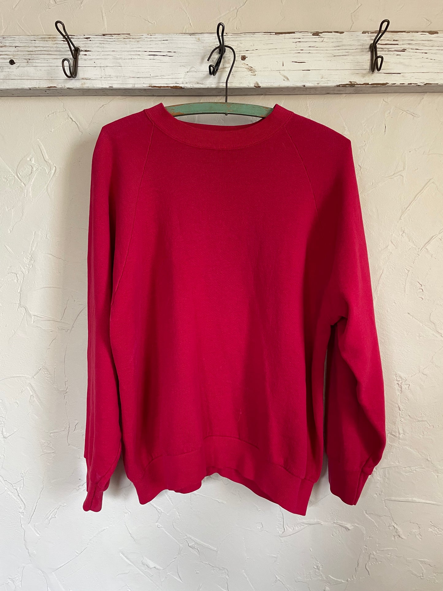 90s Magenta Blank Sweatshirt