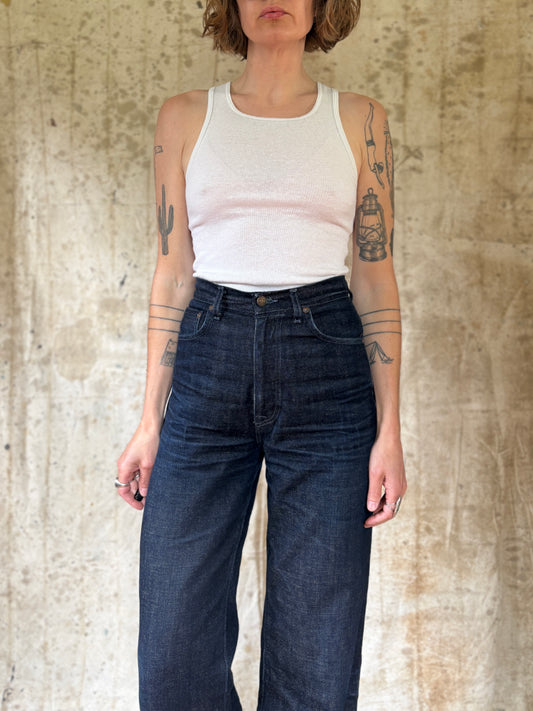 Vintage 80s Hanes Blank White Tank Top