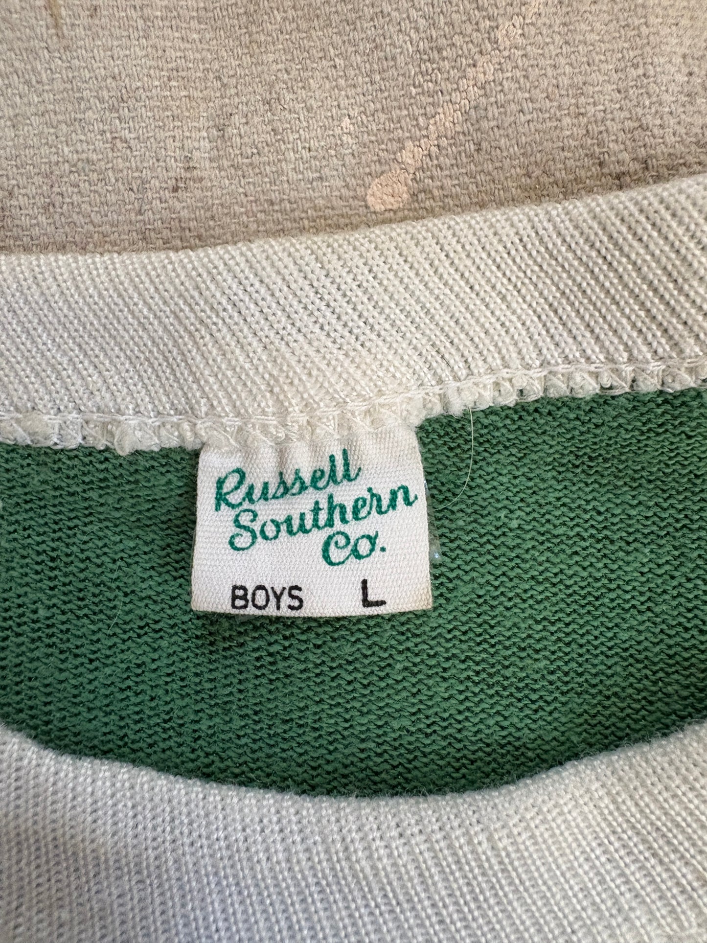 50s Russell Southern Tupper Mortgage Co. Durene Jersey Tee