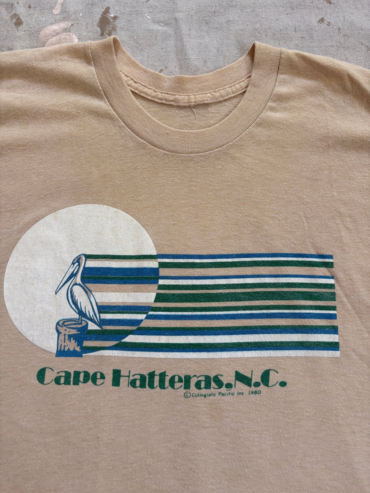 80s Cape Hatteras North Carolina Pelican Tee