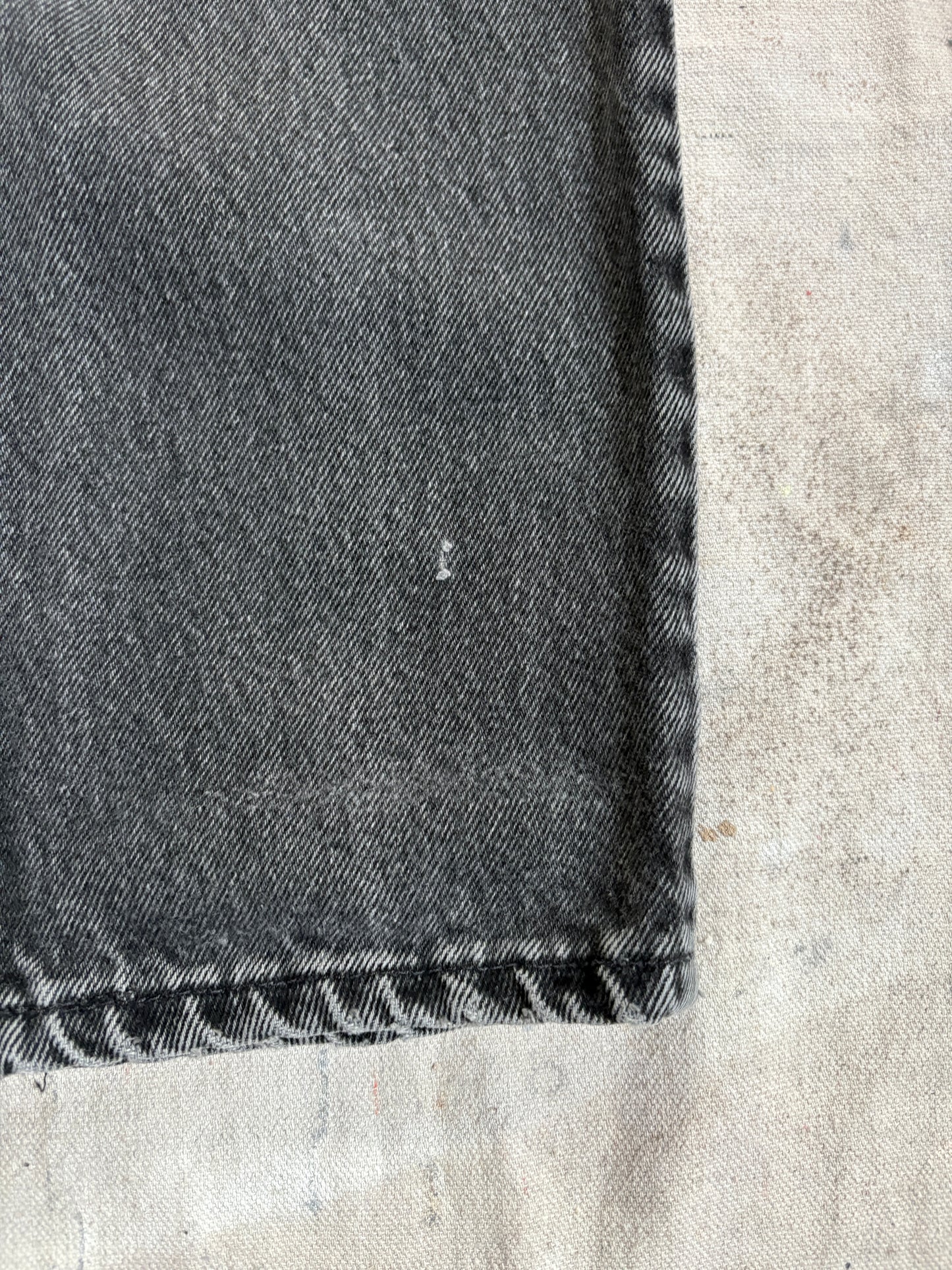 Vintage 90s Faded Black Orange Tab Levi’s 550 Jeans