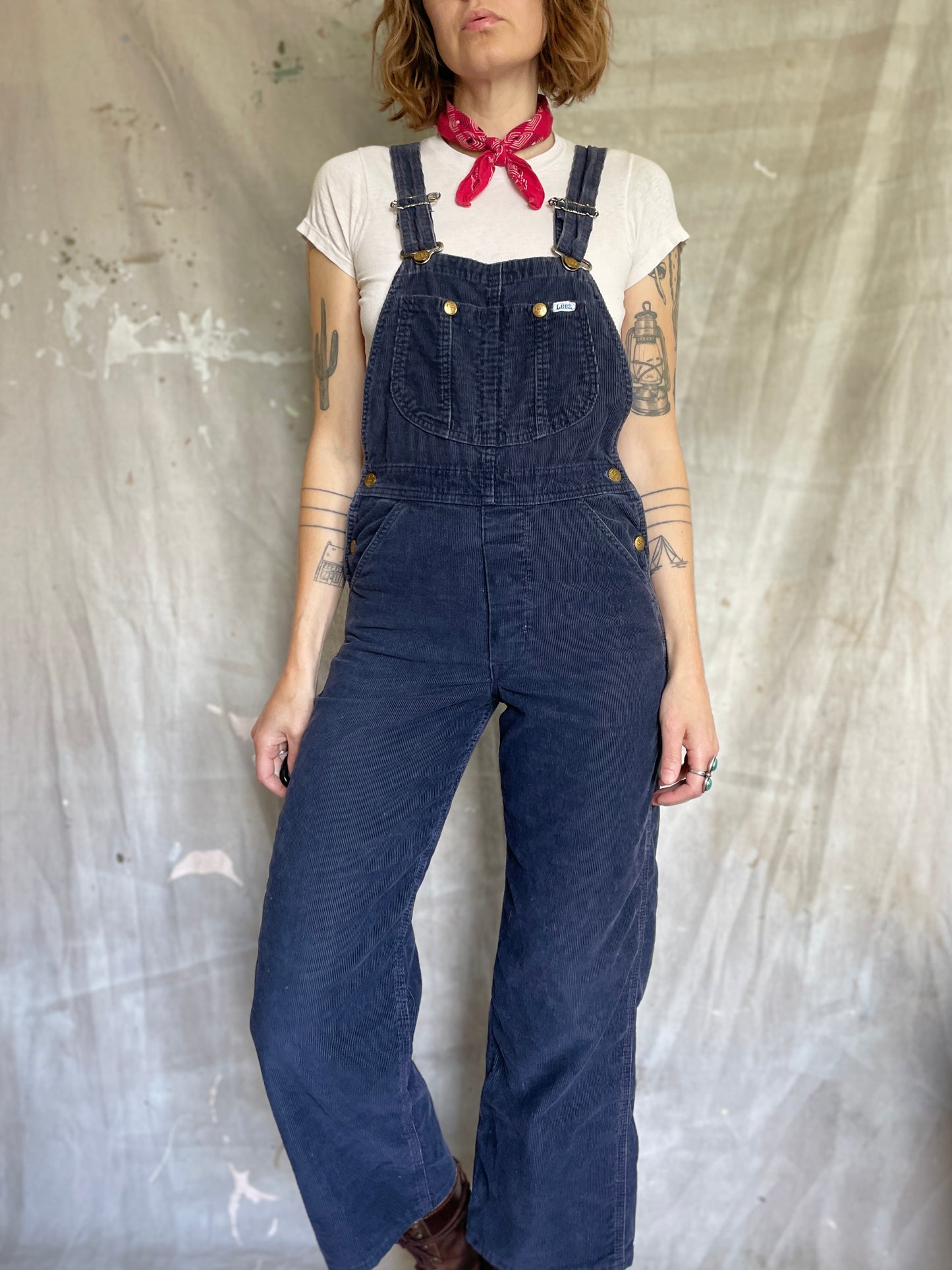 80s Lee Corduroy Overalls