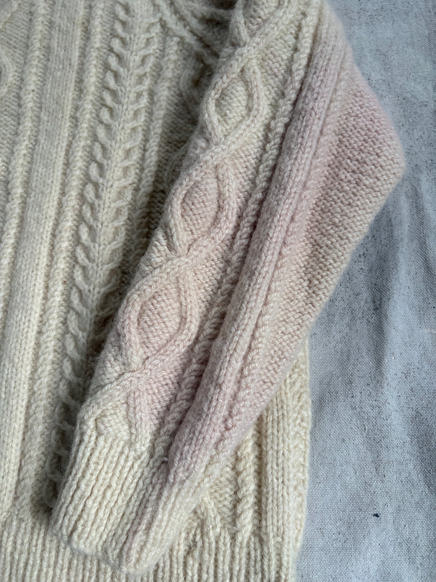 Vintage 70s Fisherman Sweater