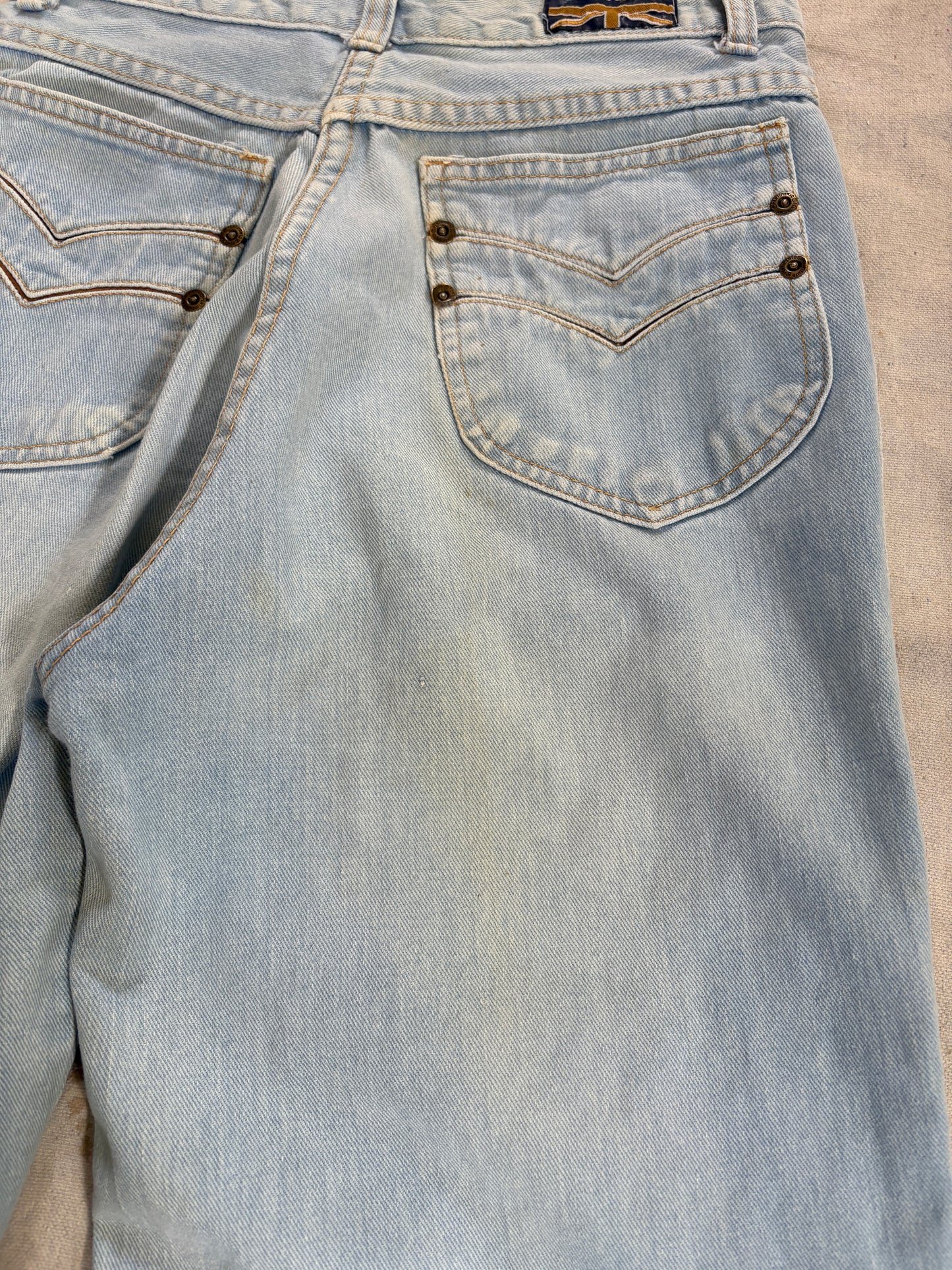 Vintage 70s Pentimento Wide Leg Jeans