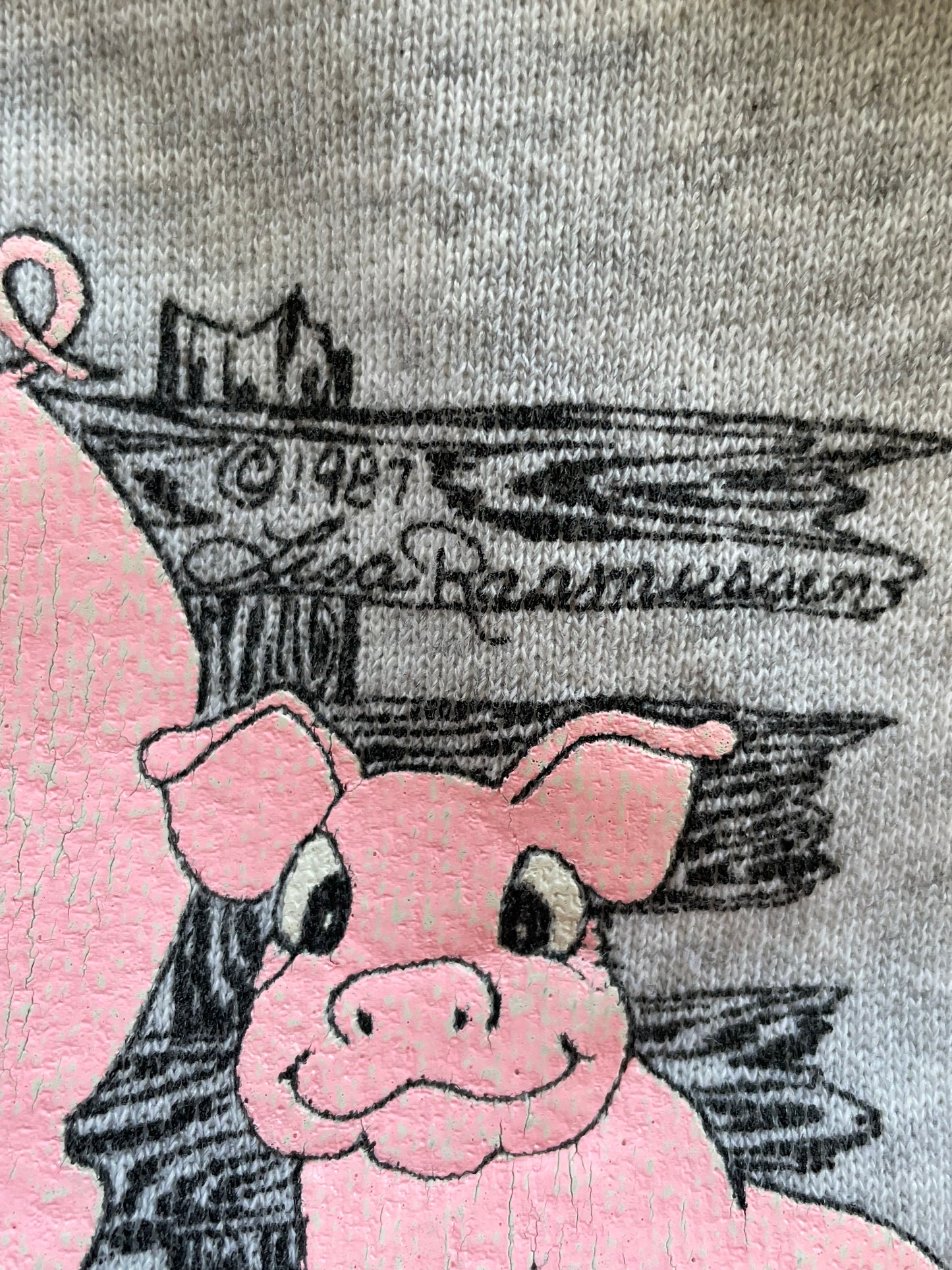 90s Pig Family Sweatshirt