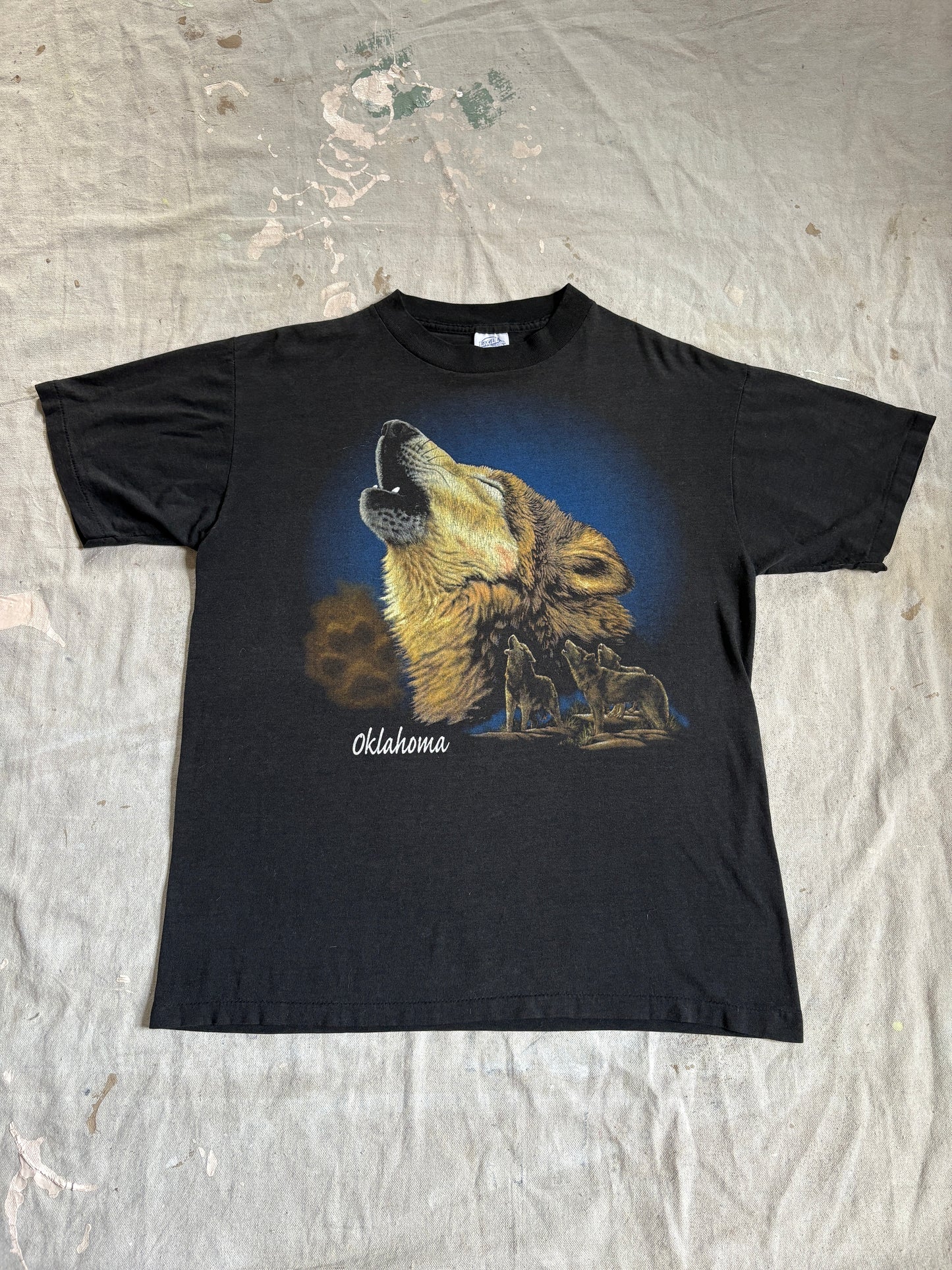 80s Oklahoma Howling Wolves Tee