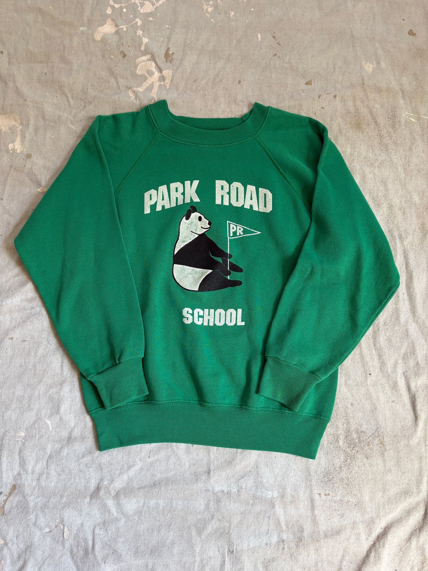 80s Park Road School Panda Sweatshirt