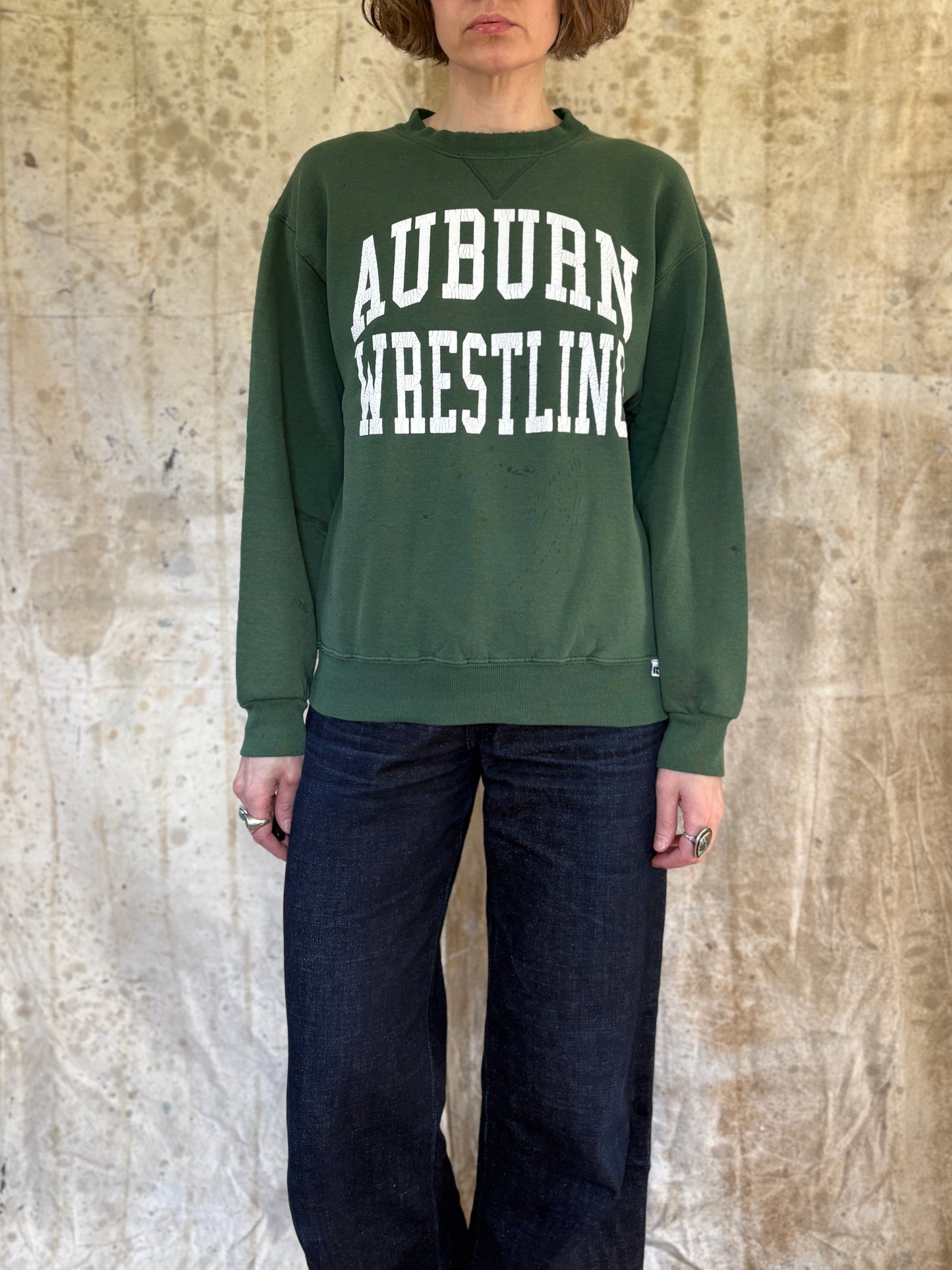 Vintage 90s Auburn Wrestling  Sweatshirt