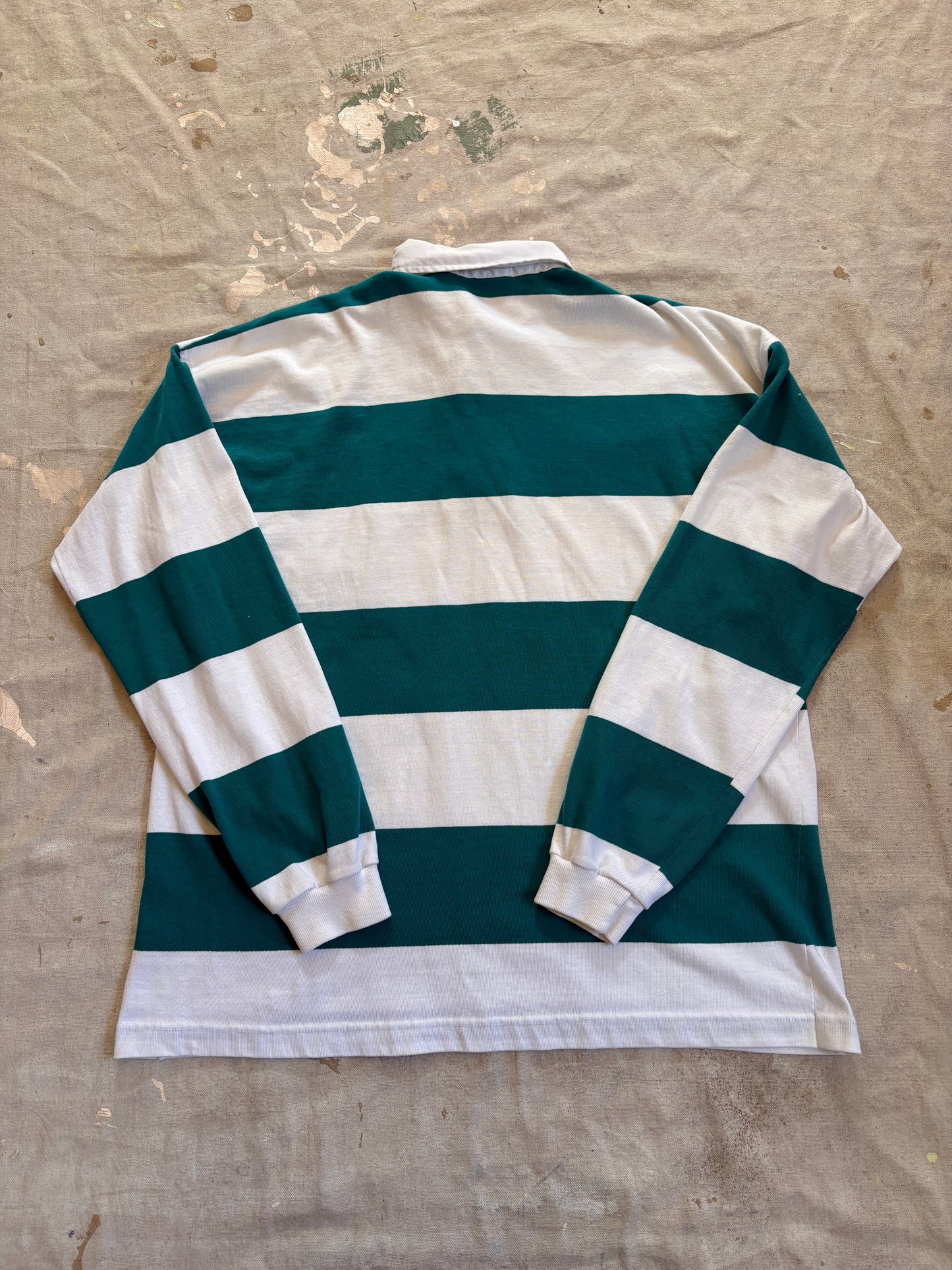 Vintage 90s Striped Rugby Shirt