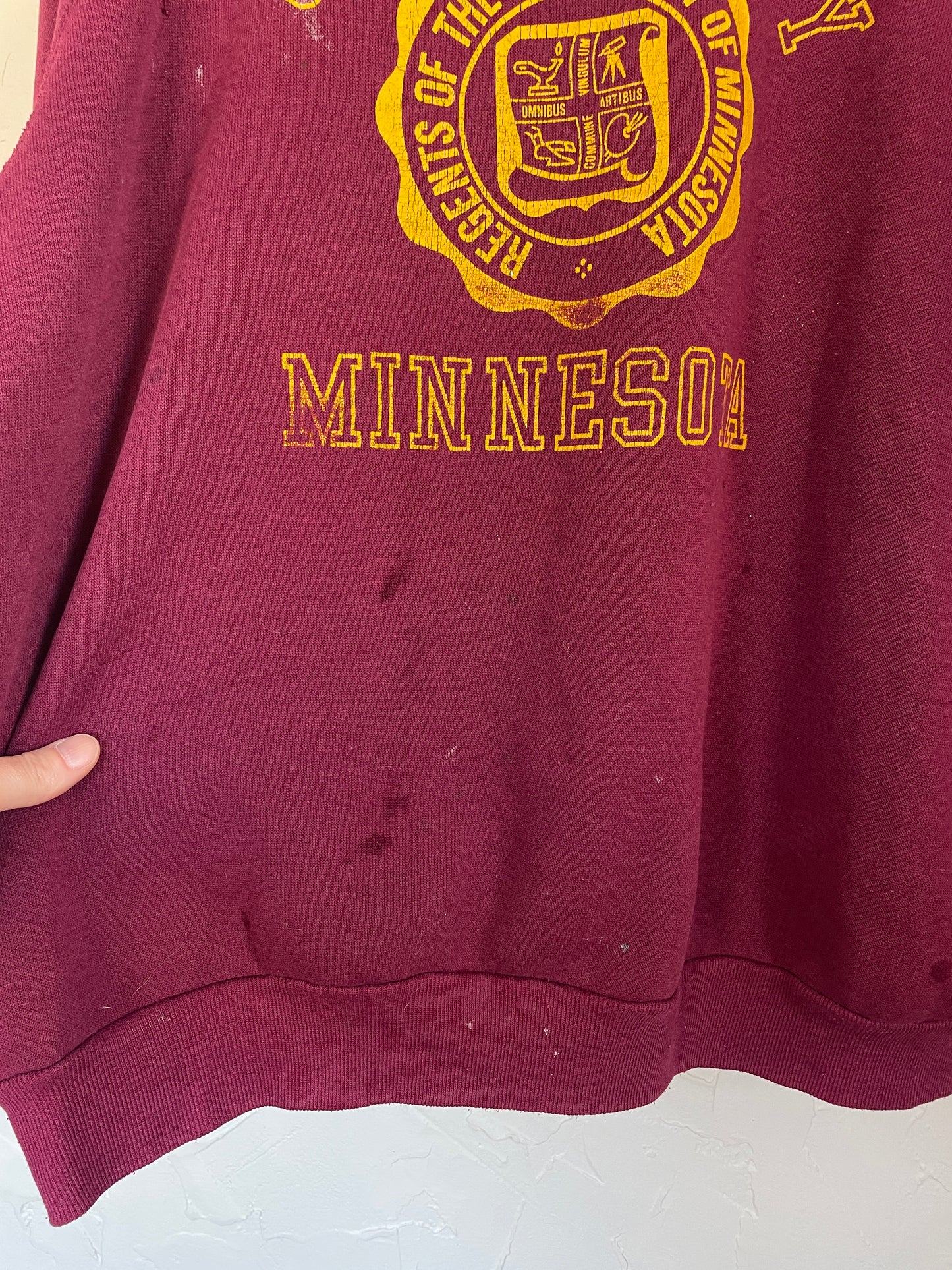 80s University Minnesota Sweatshirt