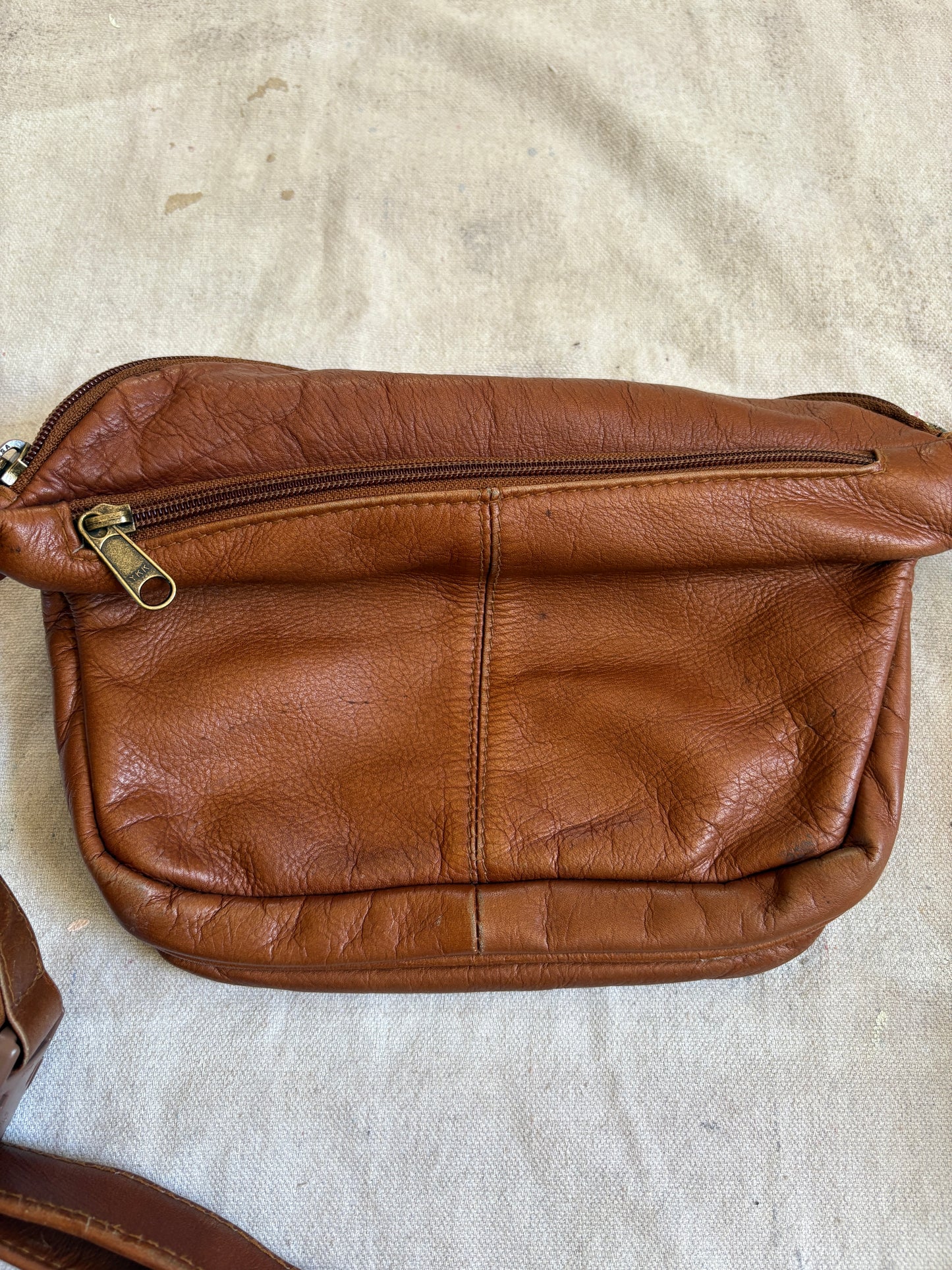 90s Leather Cross Body Bag