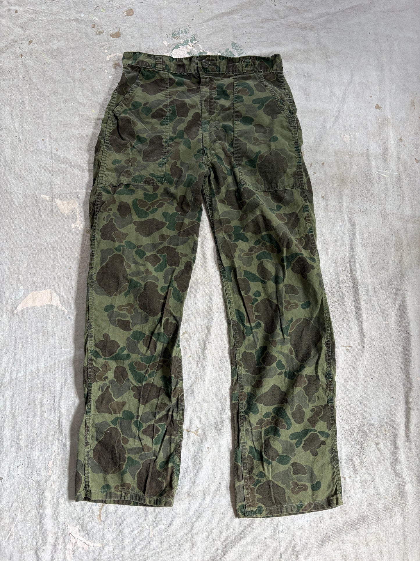 Vintage 80s Duck Camo Hunting Pants