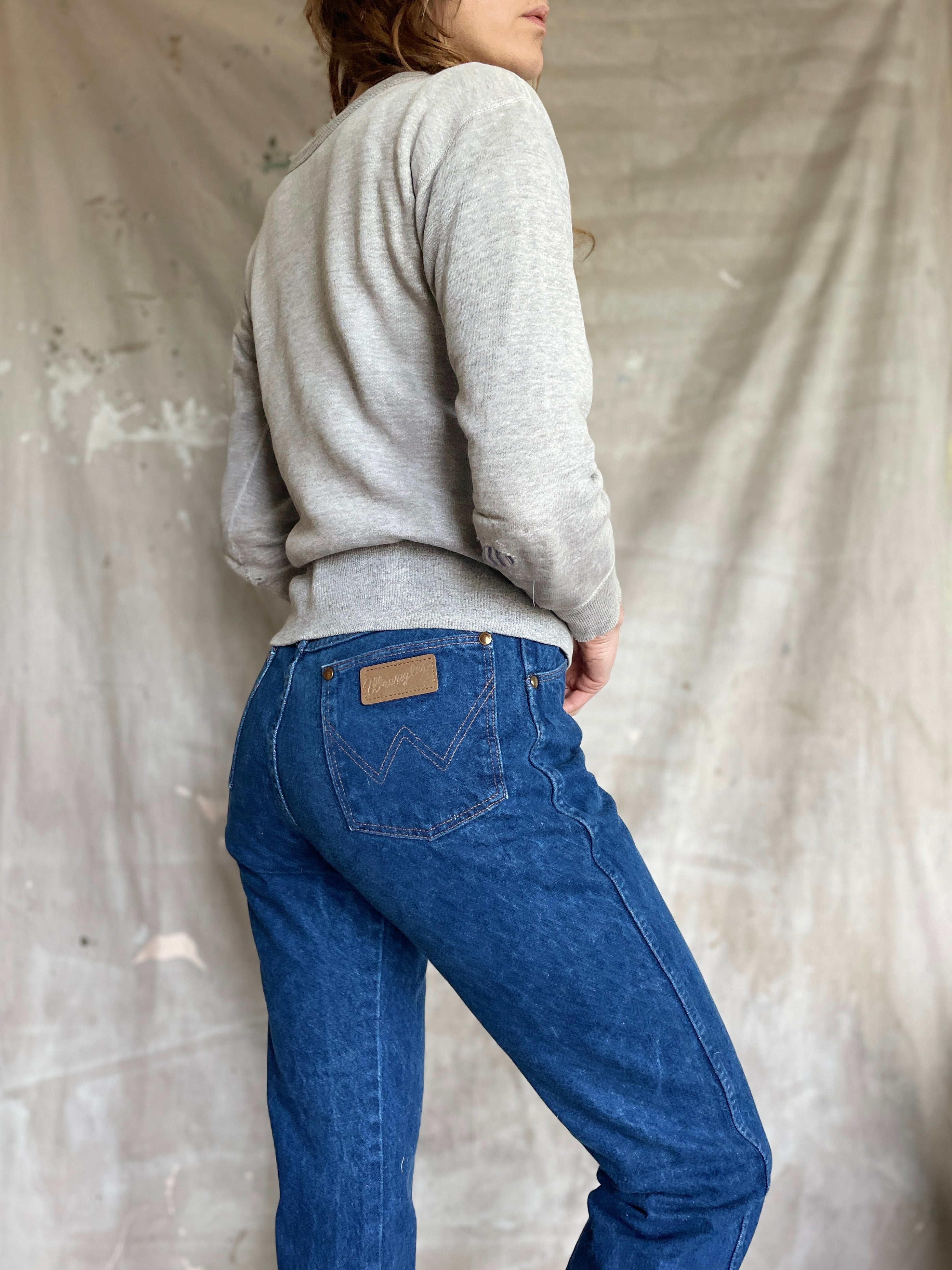 90s Wrangler 2tuck baggy denim slacks Wrangler 90s Vintage Jeans 