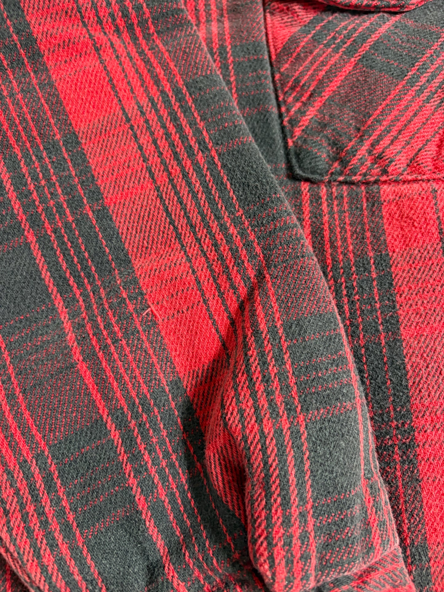 Vintage 90s Five Brother Pearl Snap Quilted Flannel Shirt