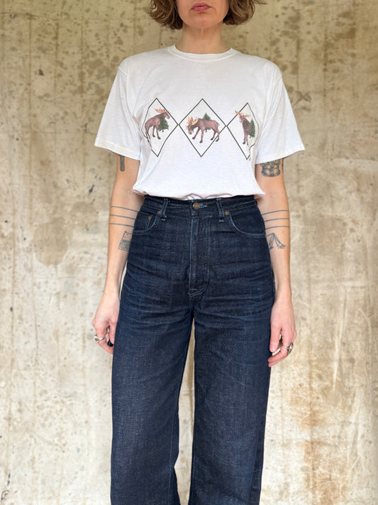 Vintage 90s Moose Trio Tee
