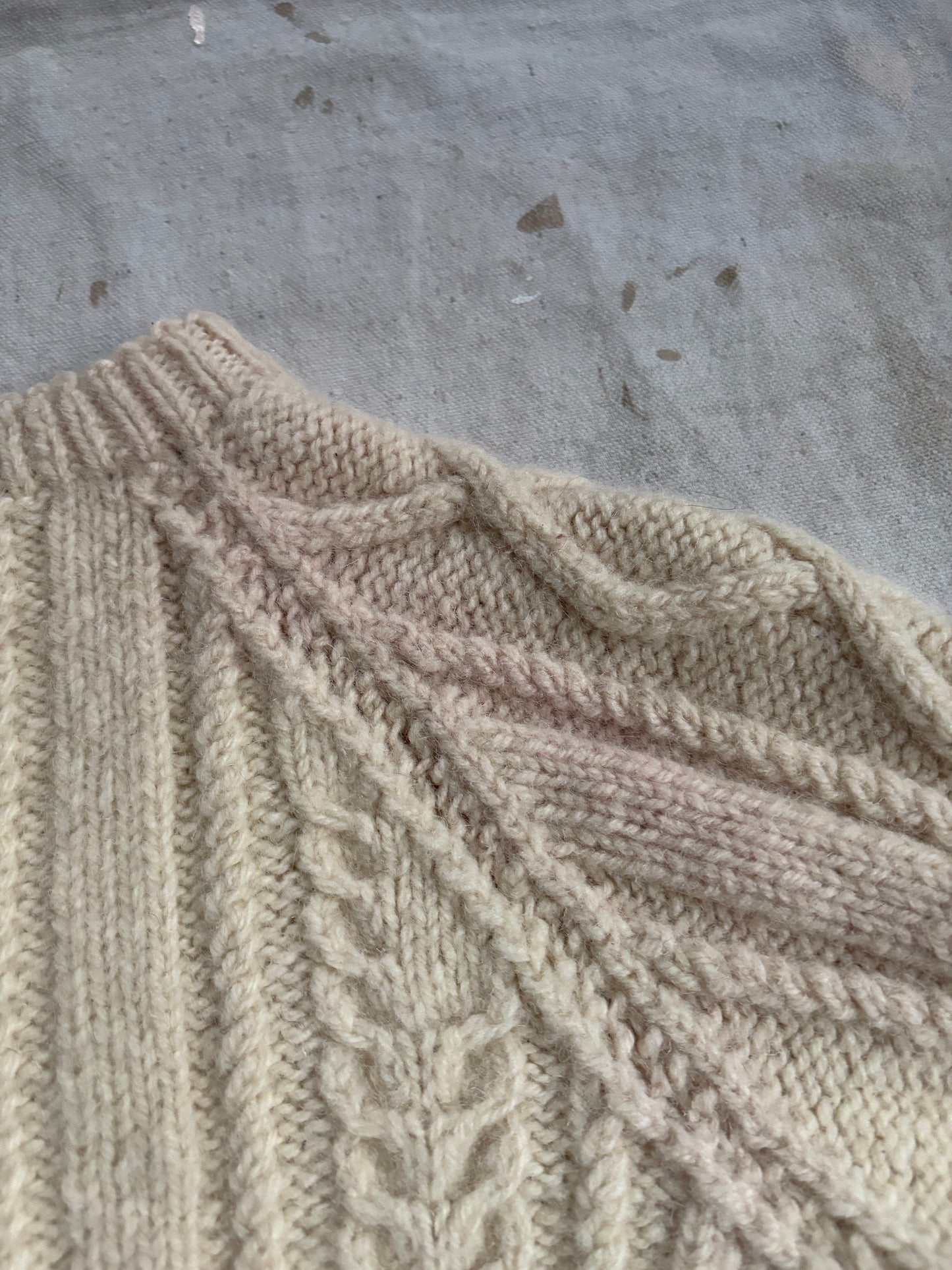 Vintage 70s Fisherman Sweater