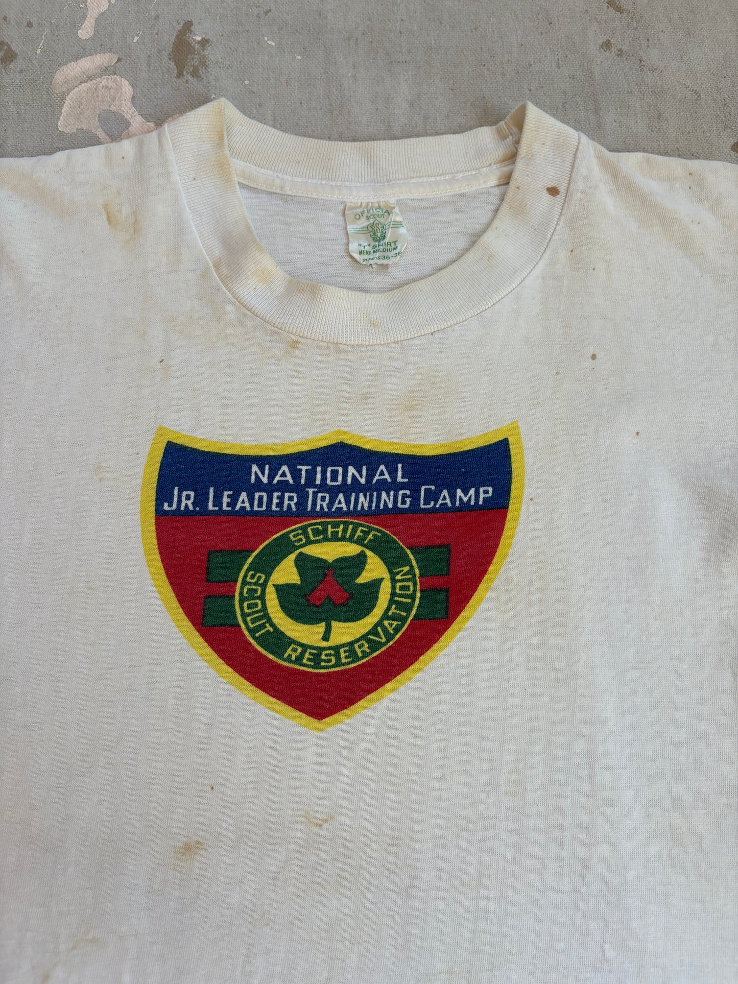 Vintage 70s Schiff Scout Reservation BSA Tee