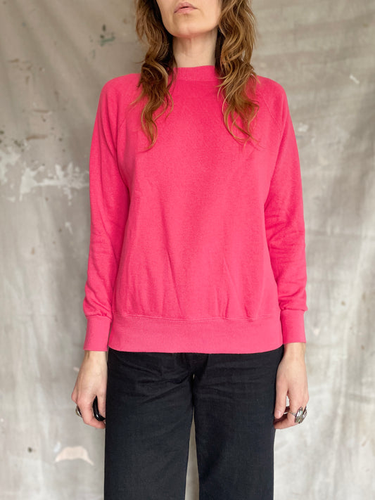 90s Blank Pink Sweatshirt