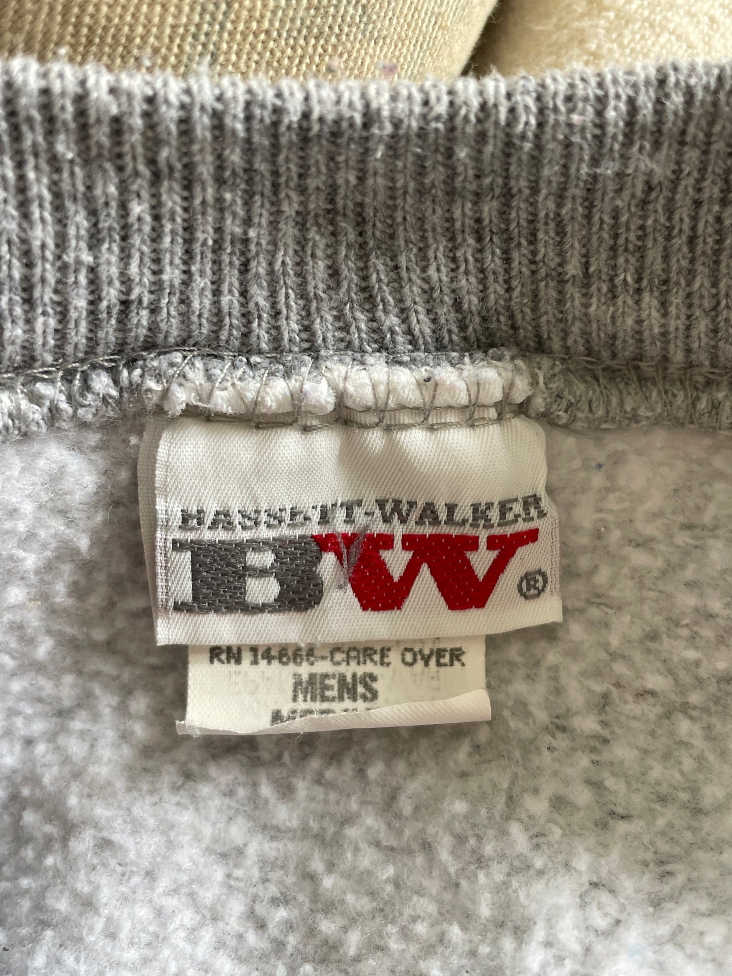 80s Blank Gray Sweatshirt