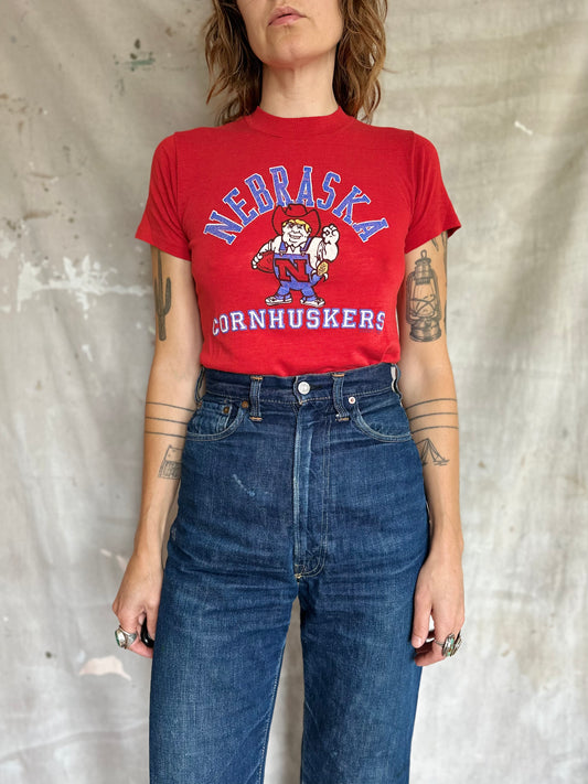 80s Nebraska Cornhuskers Tee