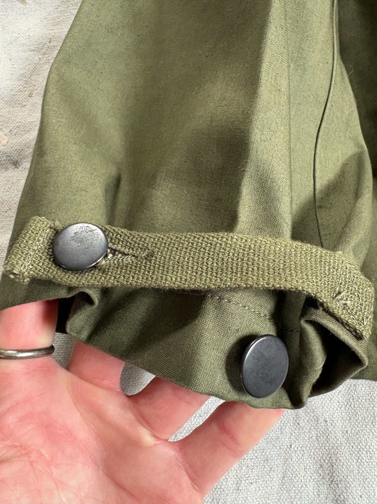 40s WWII Deadstock Wet Weather Parka