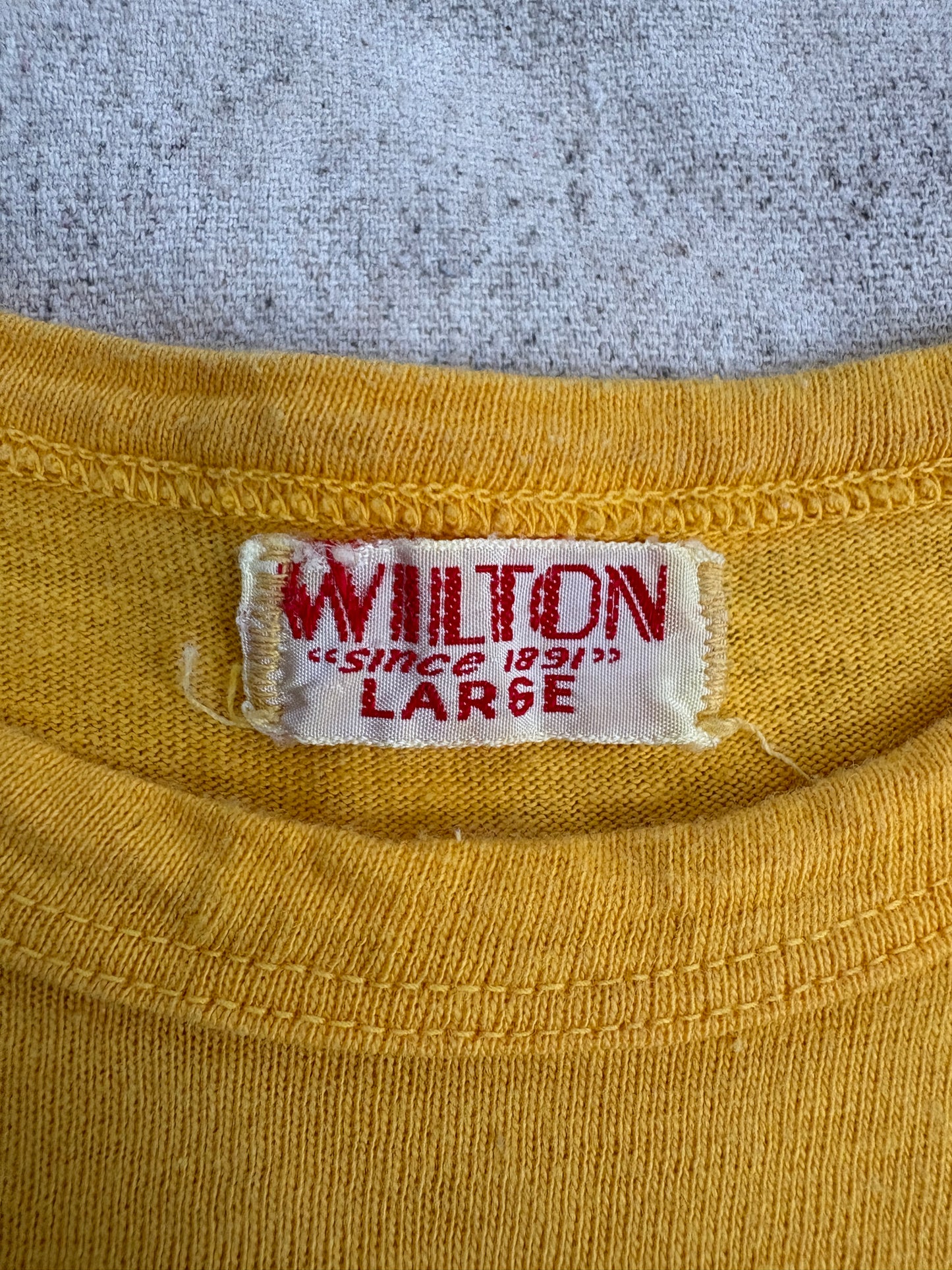 50s Wilton Omega Phi Bulldogs Tee