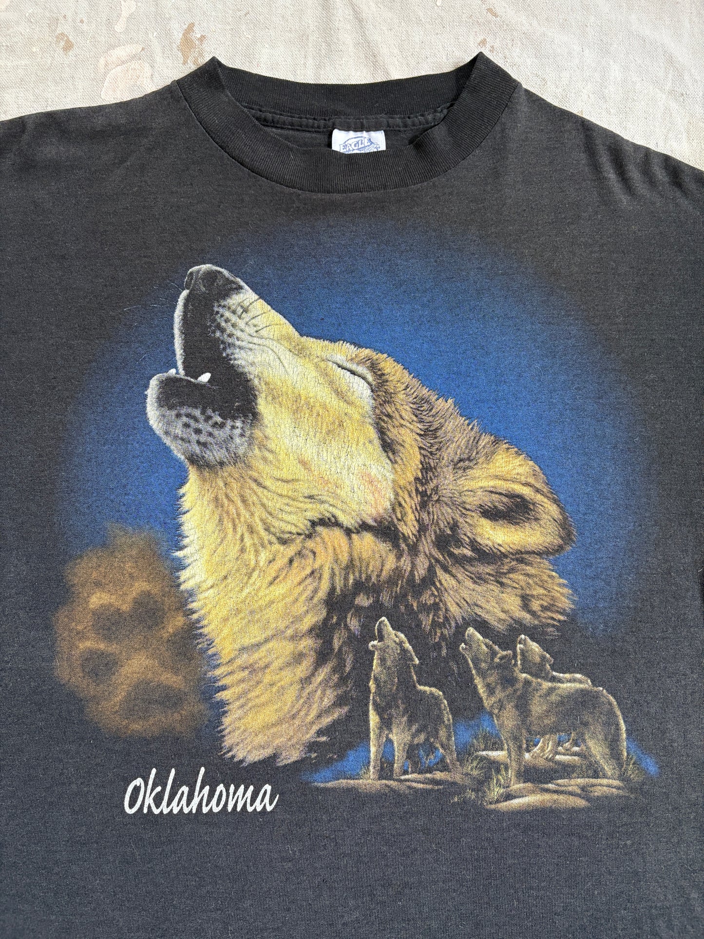 80s Oklahoma Howling Wolves Tee