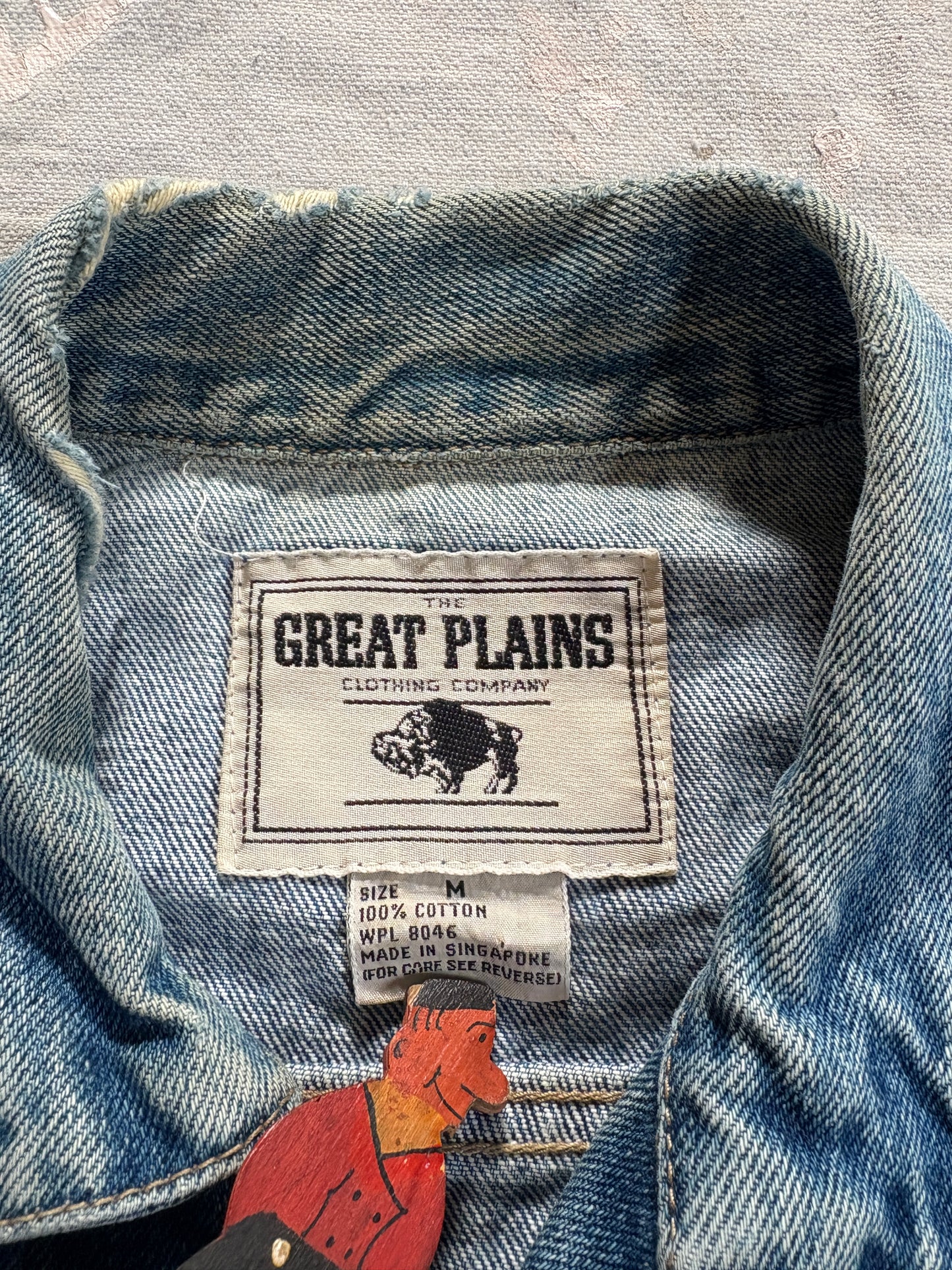 Vintage 90s Great Plains Jean Jacket