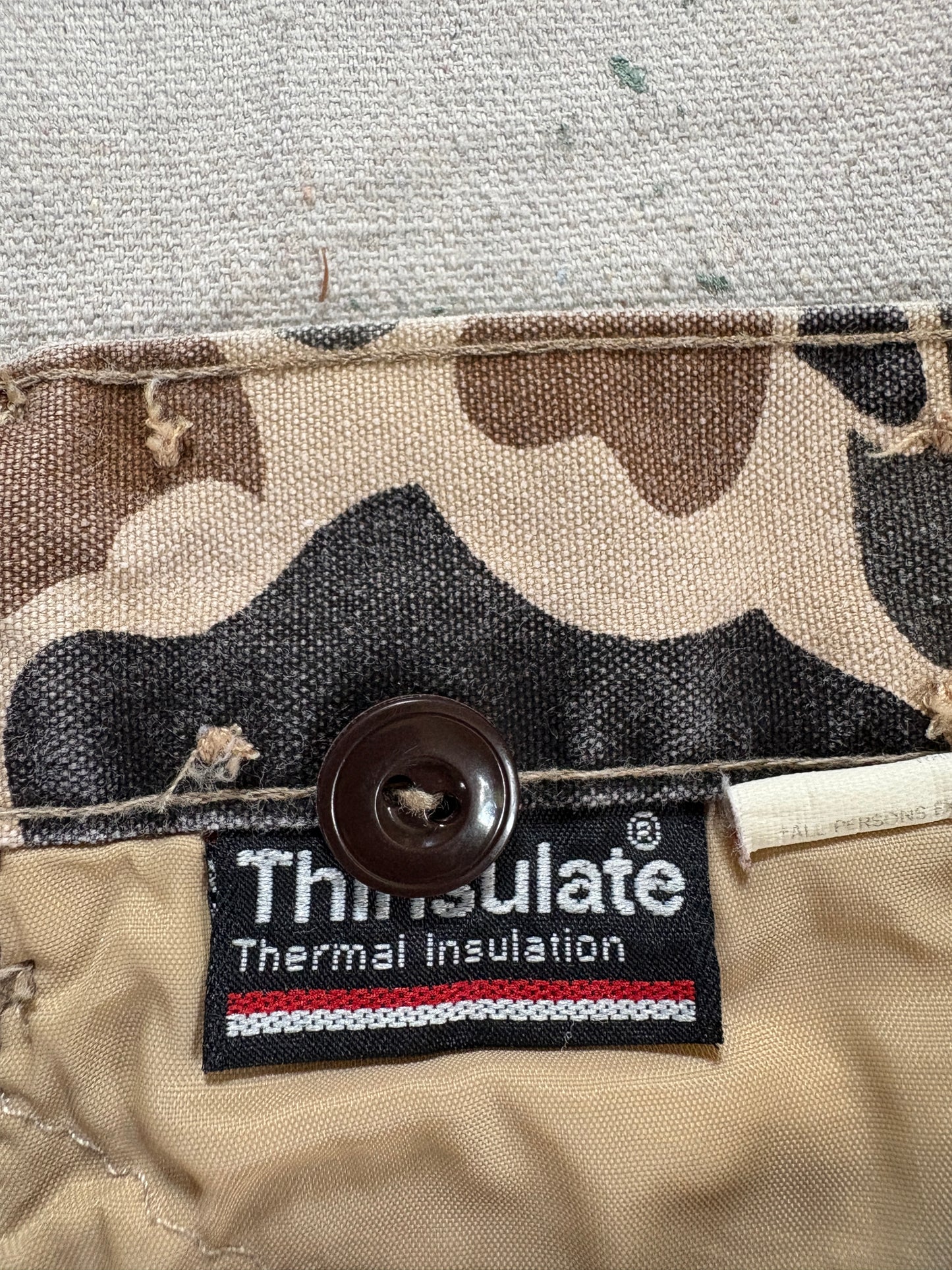 90s Thinsulate Lined Duck Camo Pants