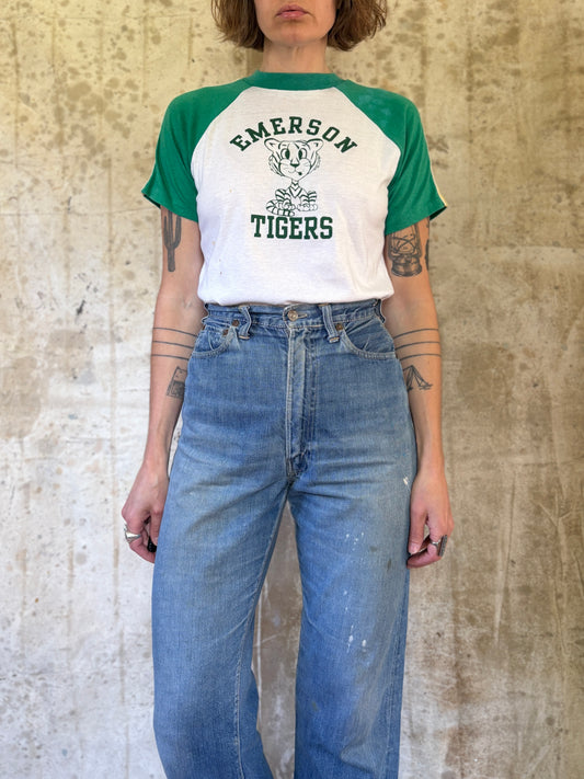 Vintage 80s Emerson Tigers Tee