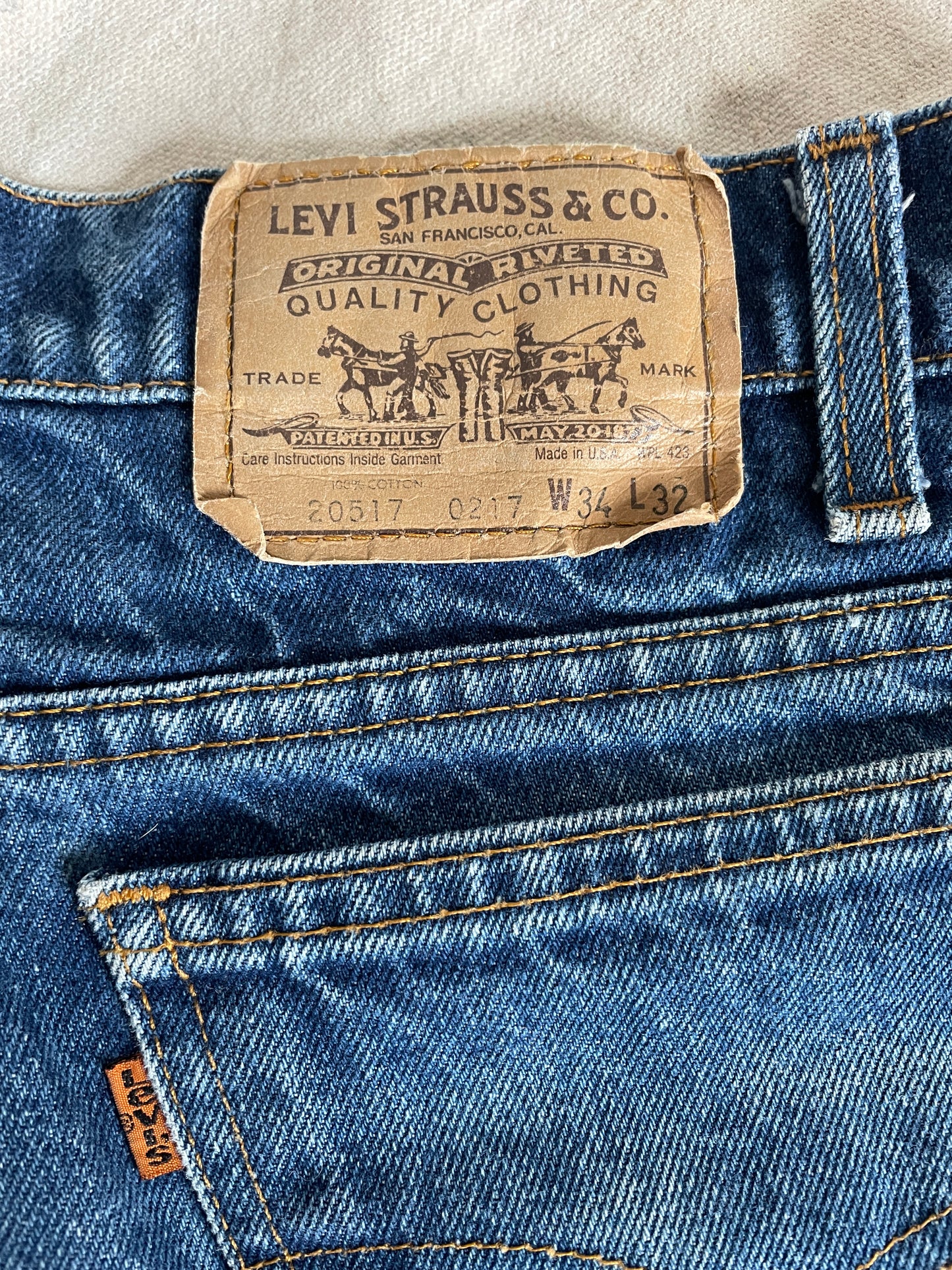 70s Levi’s 517 Jeans