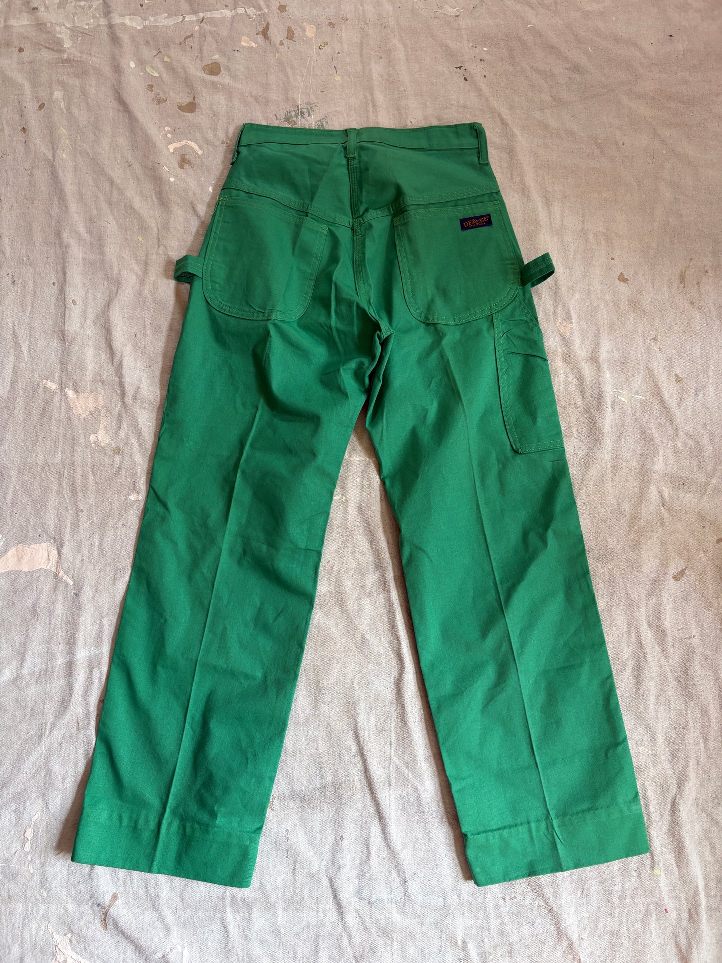 Vintage Deadstock 80s Green DeeCee Pants