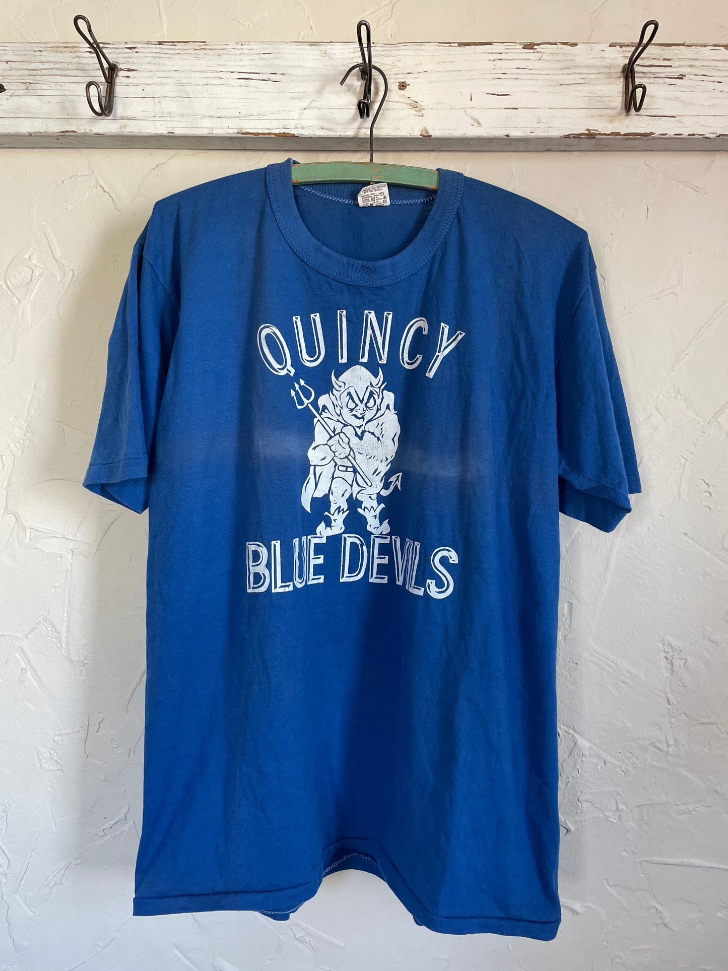 70s Quincy Blue Devils Tee