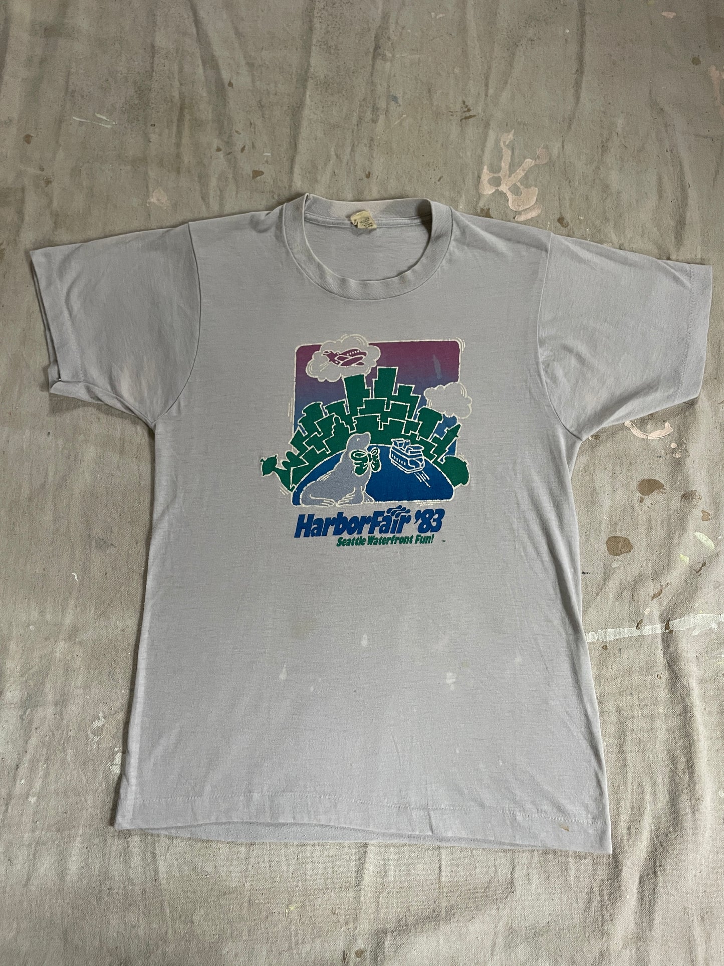 80s Harbor Fair Seattle Waterfront Tee