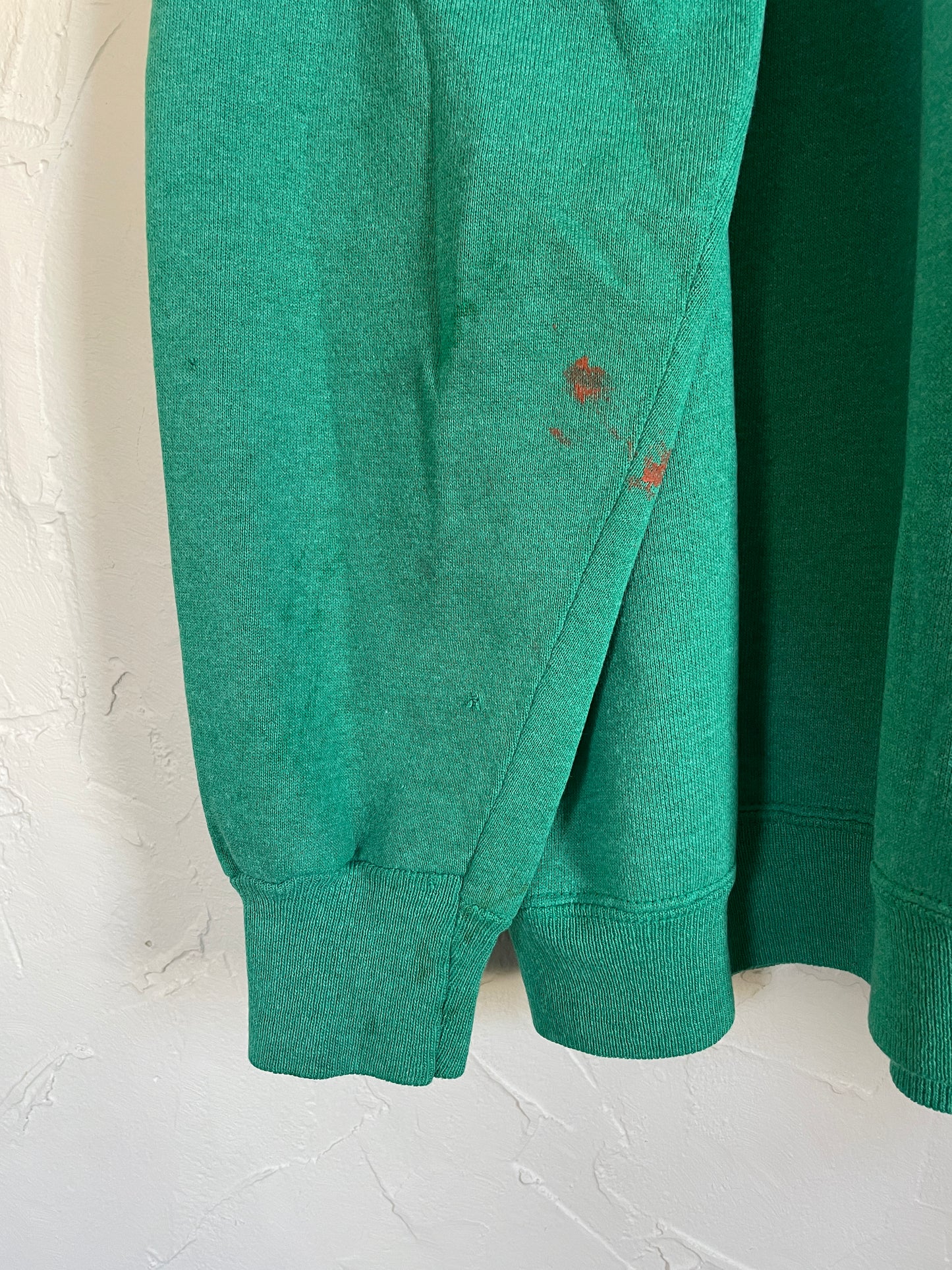 80s/90s Blank Green Sweatshirt