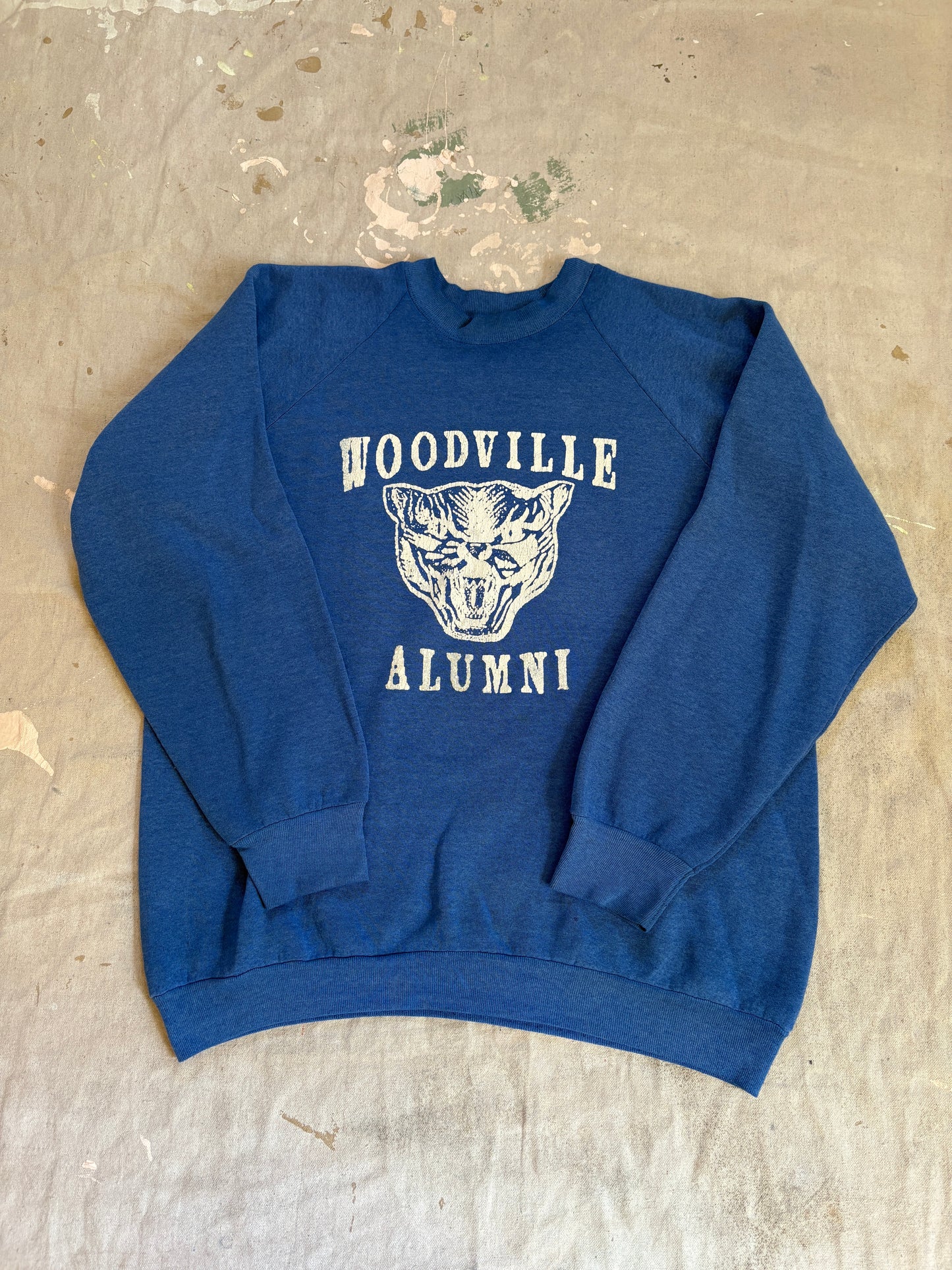 80s Woodville Alumni Tigers Sweatshirt