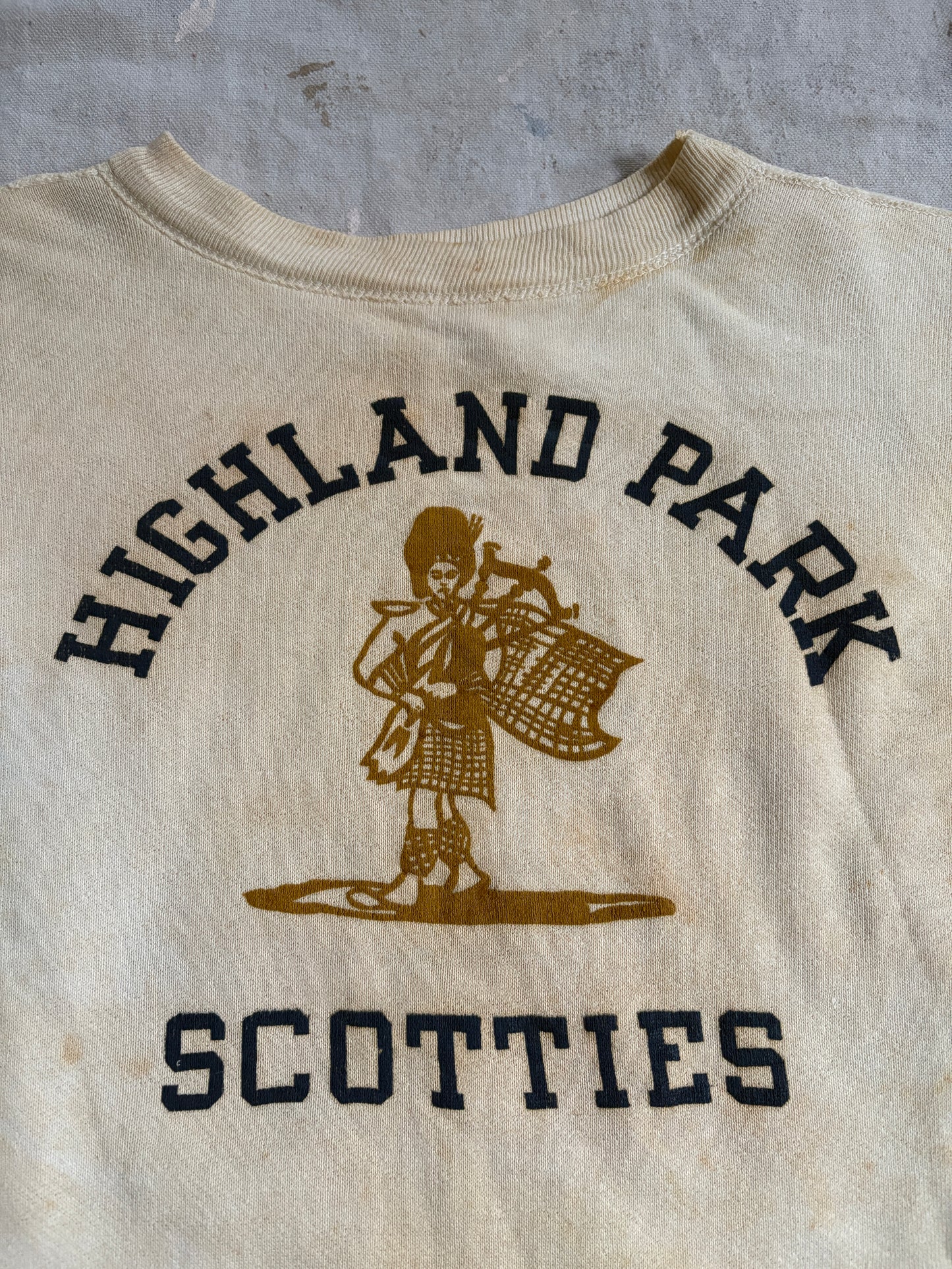 50s Highland Park Scotties Sweatshirt