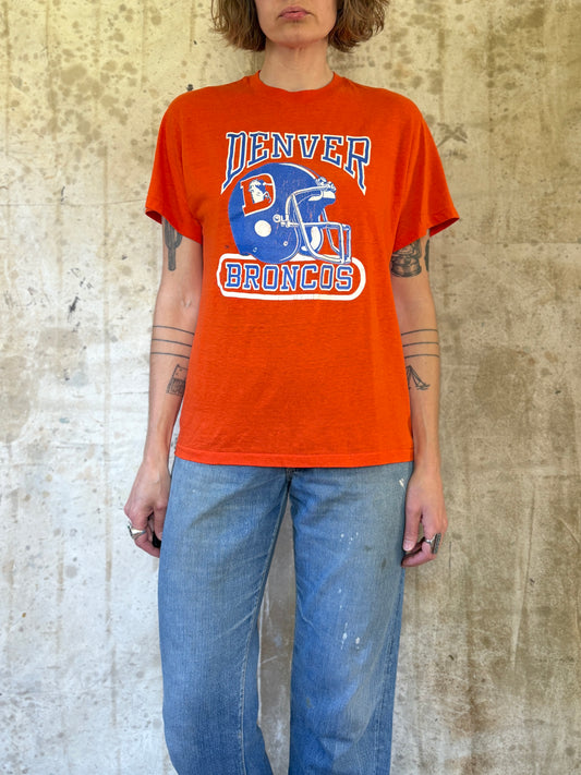 Vintage 80s Denver Broncos Tee