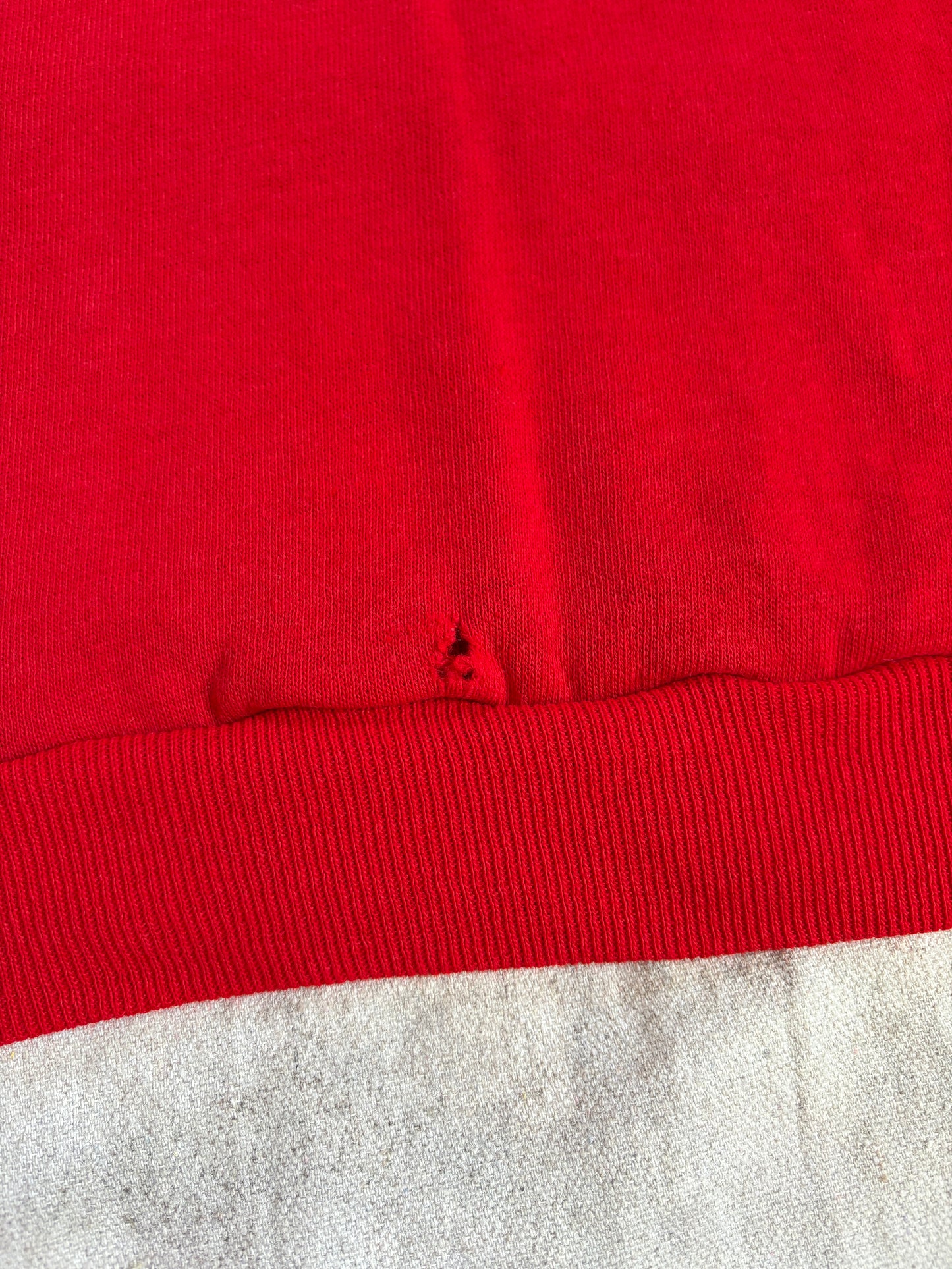70s/80s Blank Red Sweatshirt