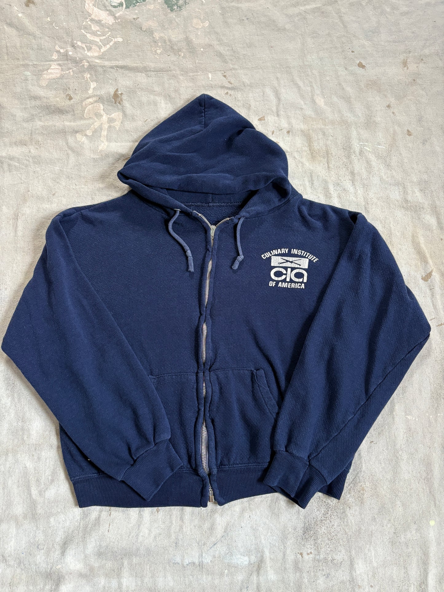70s Culinary Institute Of America Hoodie Sweatshirt