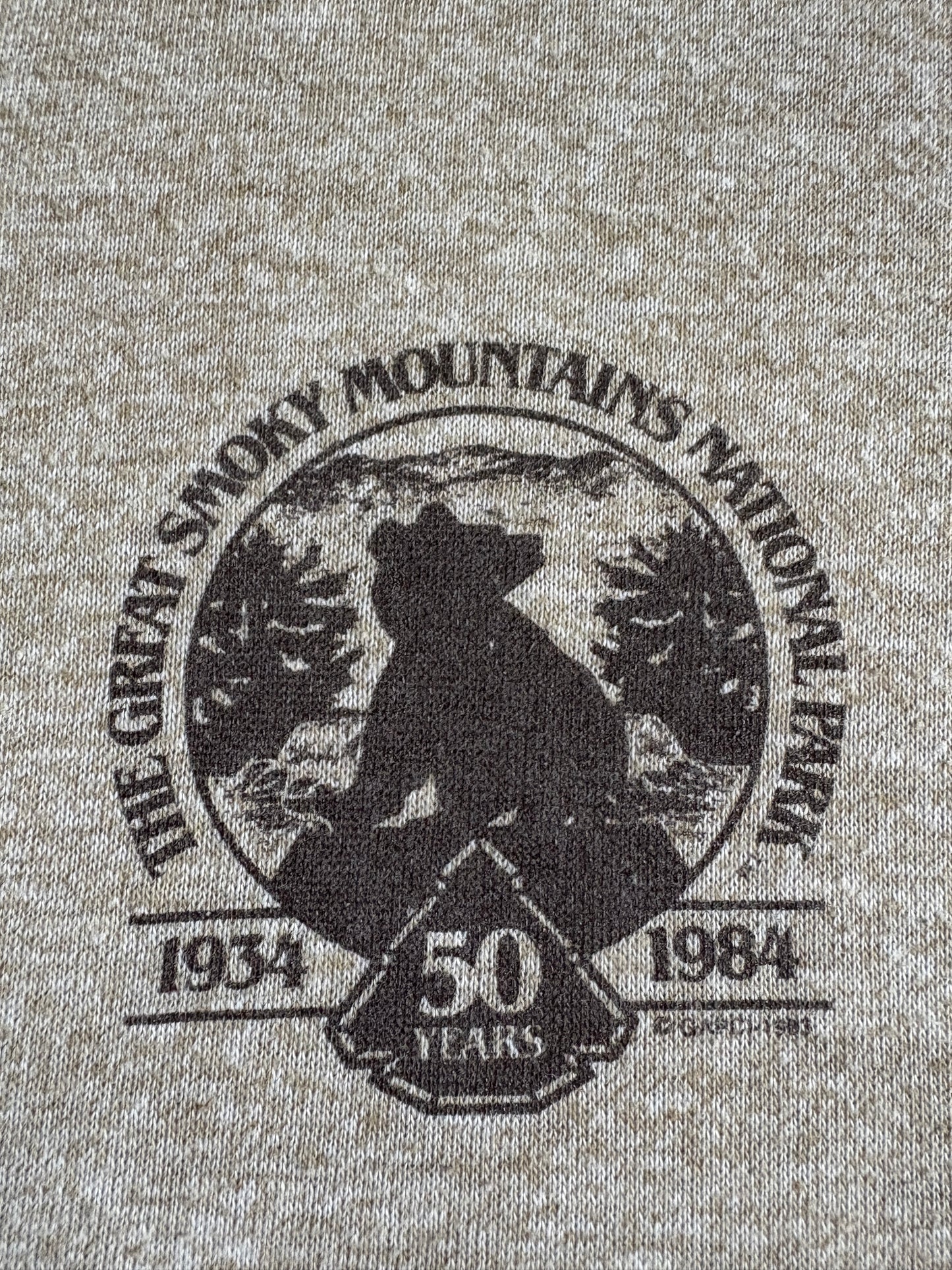 80s Great Smoky Mountains National Park Ringer Tee