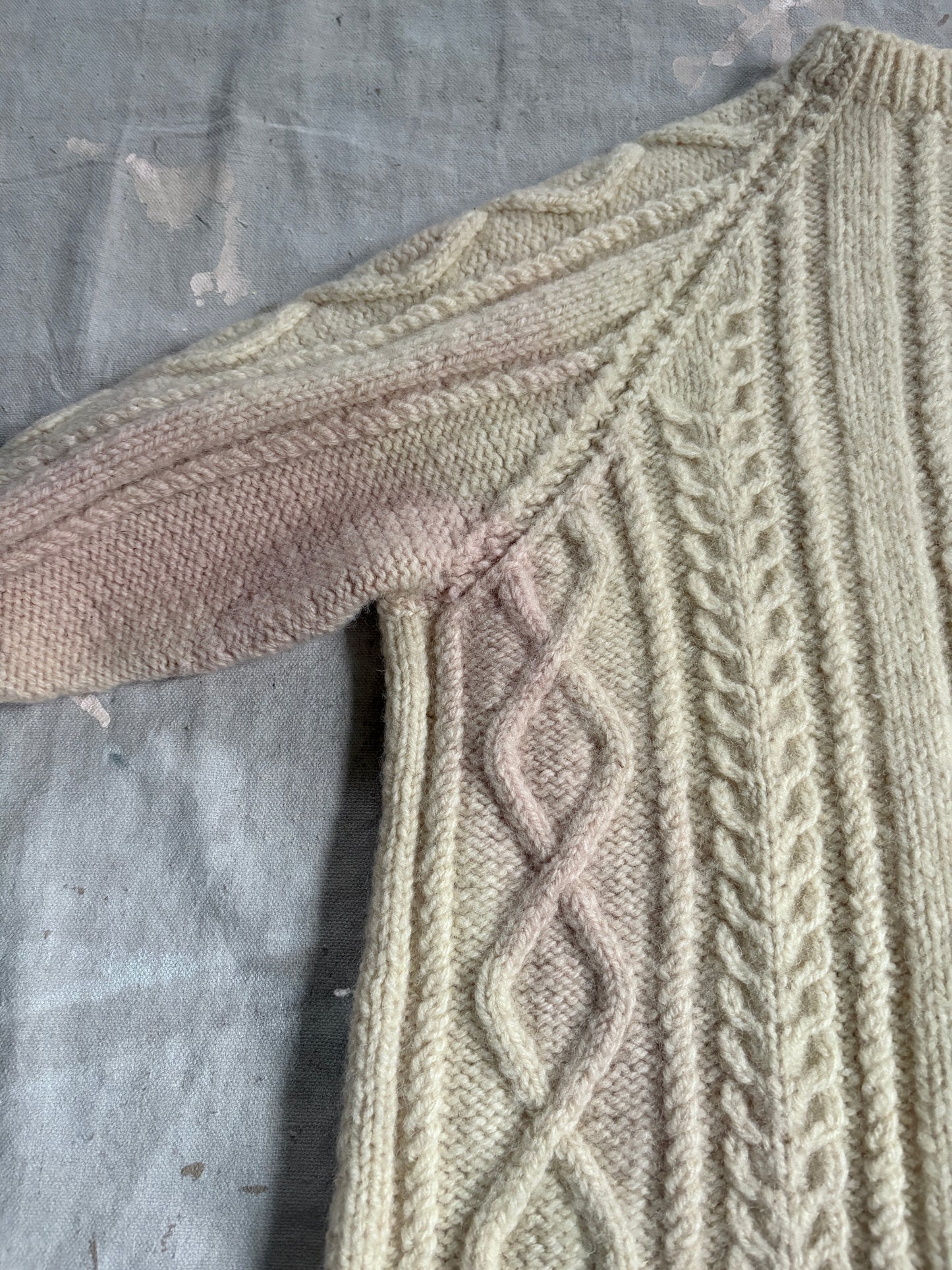 Vintage 70s Fisherman Sweater