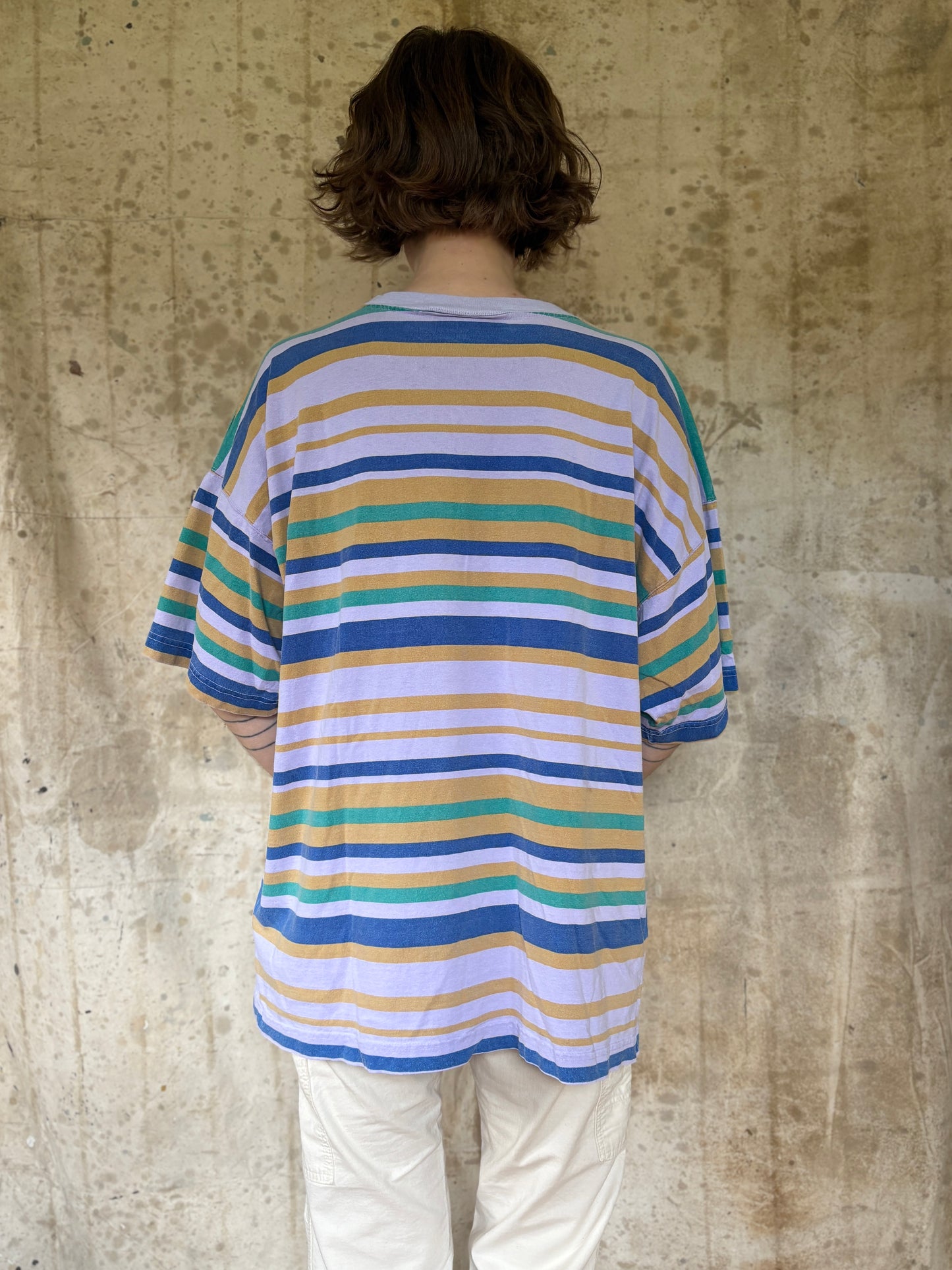Vintage 90s Gitano Striped Tee