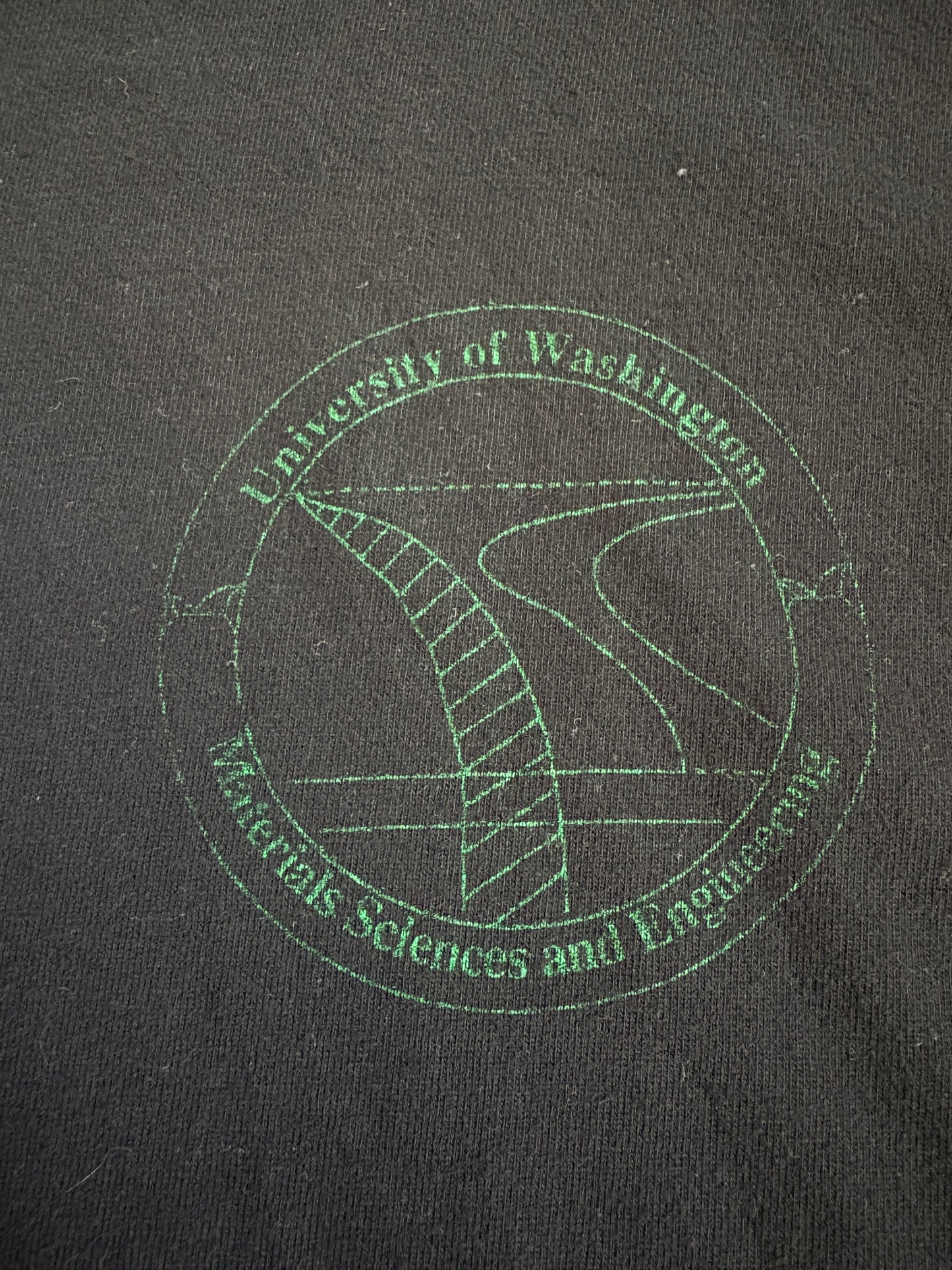80s UW Materials Sciences And Engineering Metalhead Tee
