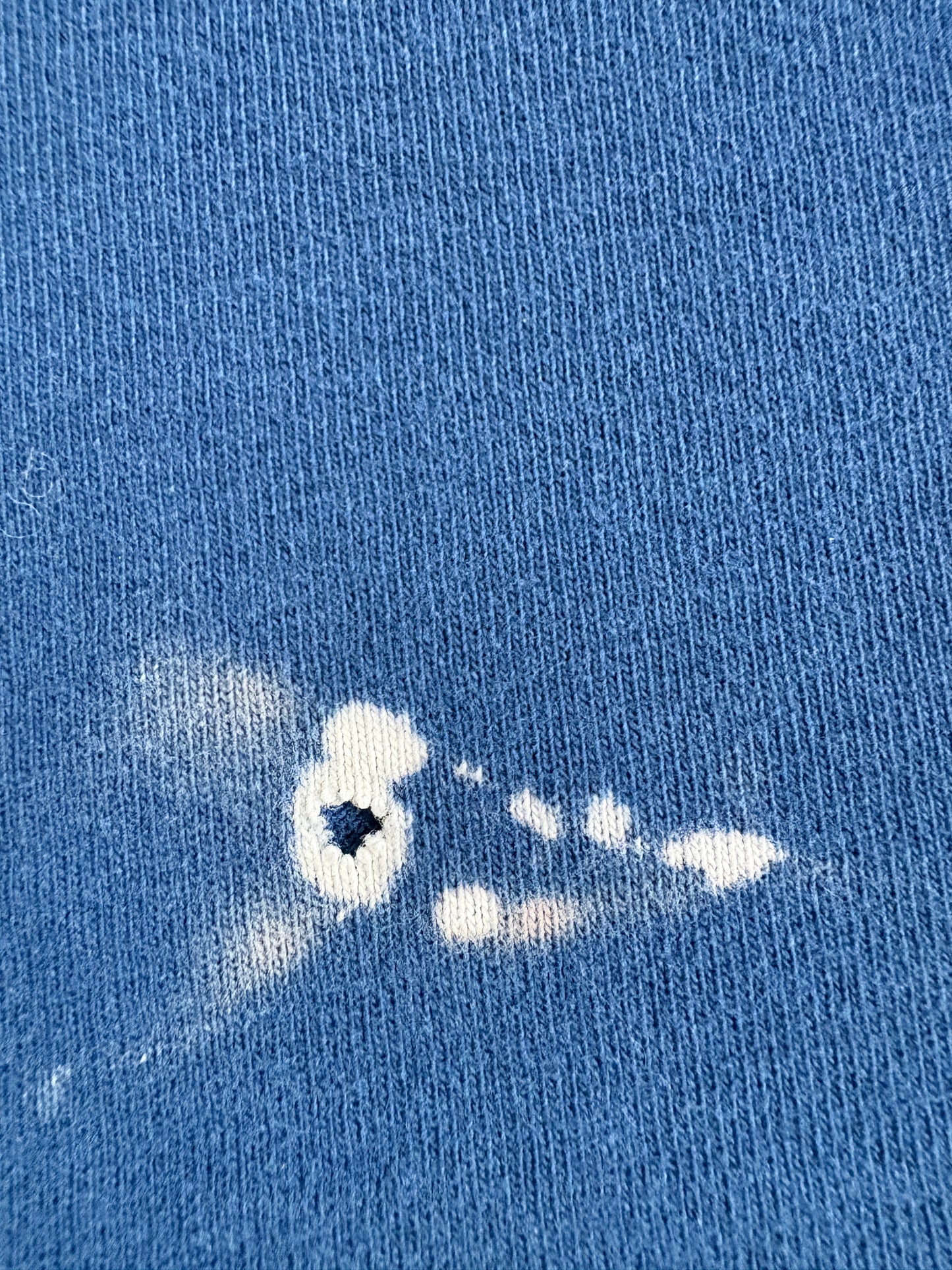 Vintage 80s Blank Blue Pocket Tee