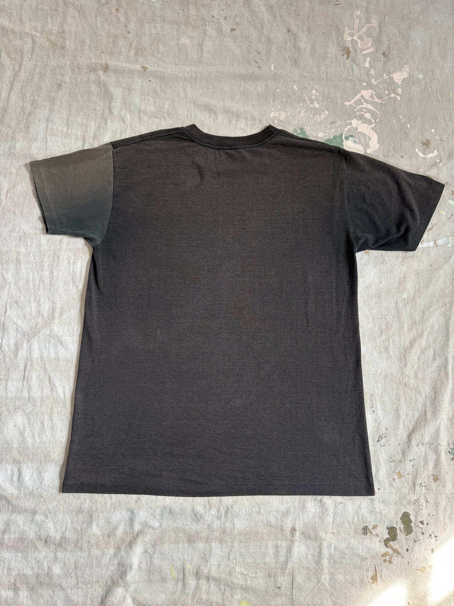 Vintage 80s Faded Black Texas Sailboat Tee