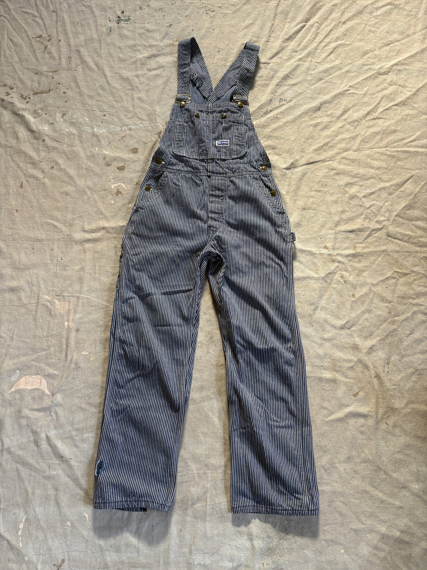 80s Big Smith Hickory Stripe Overalls