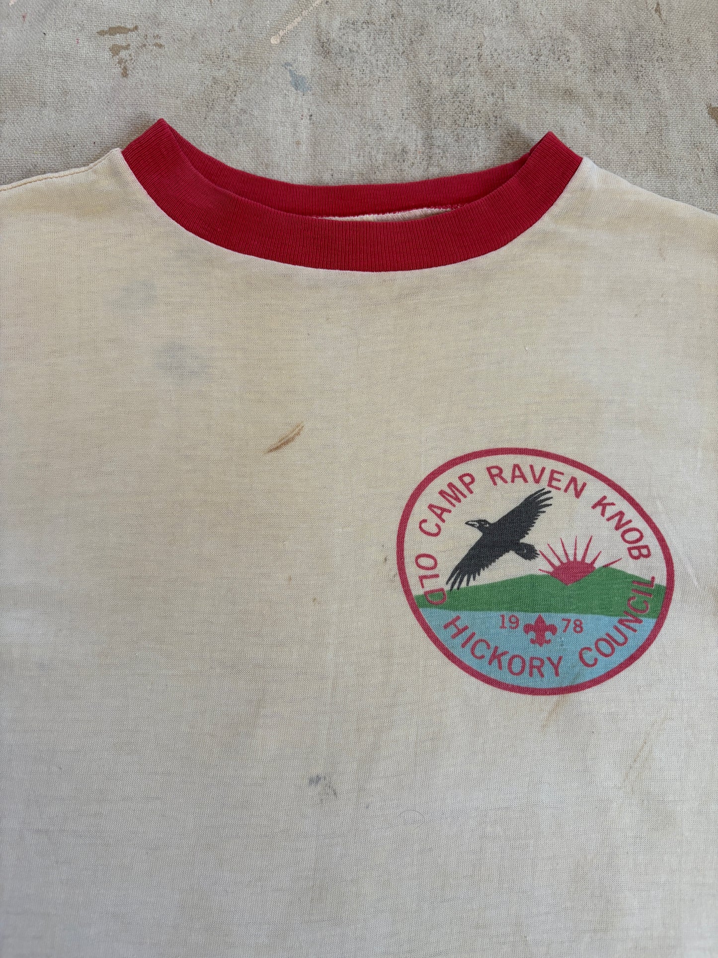 70s Camp Raven Knob Old Hickory Council BSA Tee
