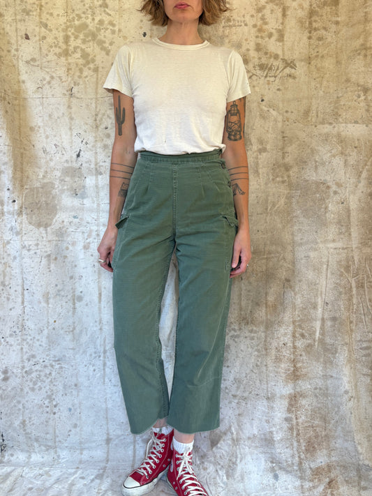 Vintage 70s US Army Cargo Pocket Pants