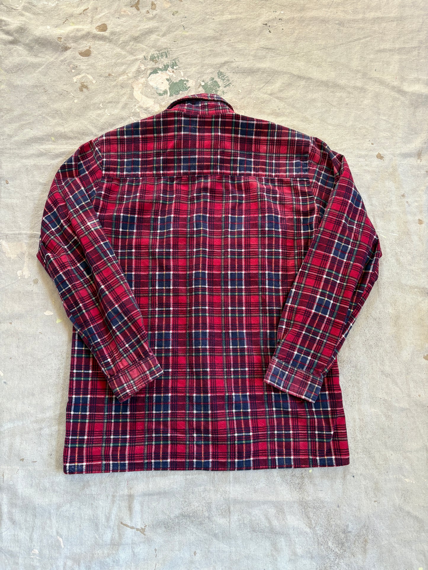 Vintage 90s Printed Cotton Flannel